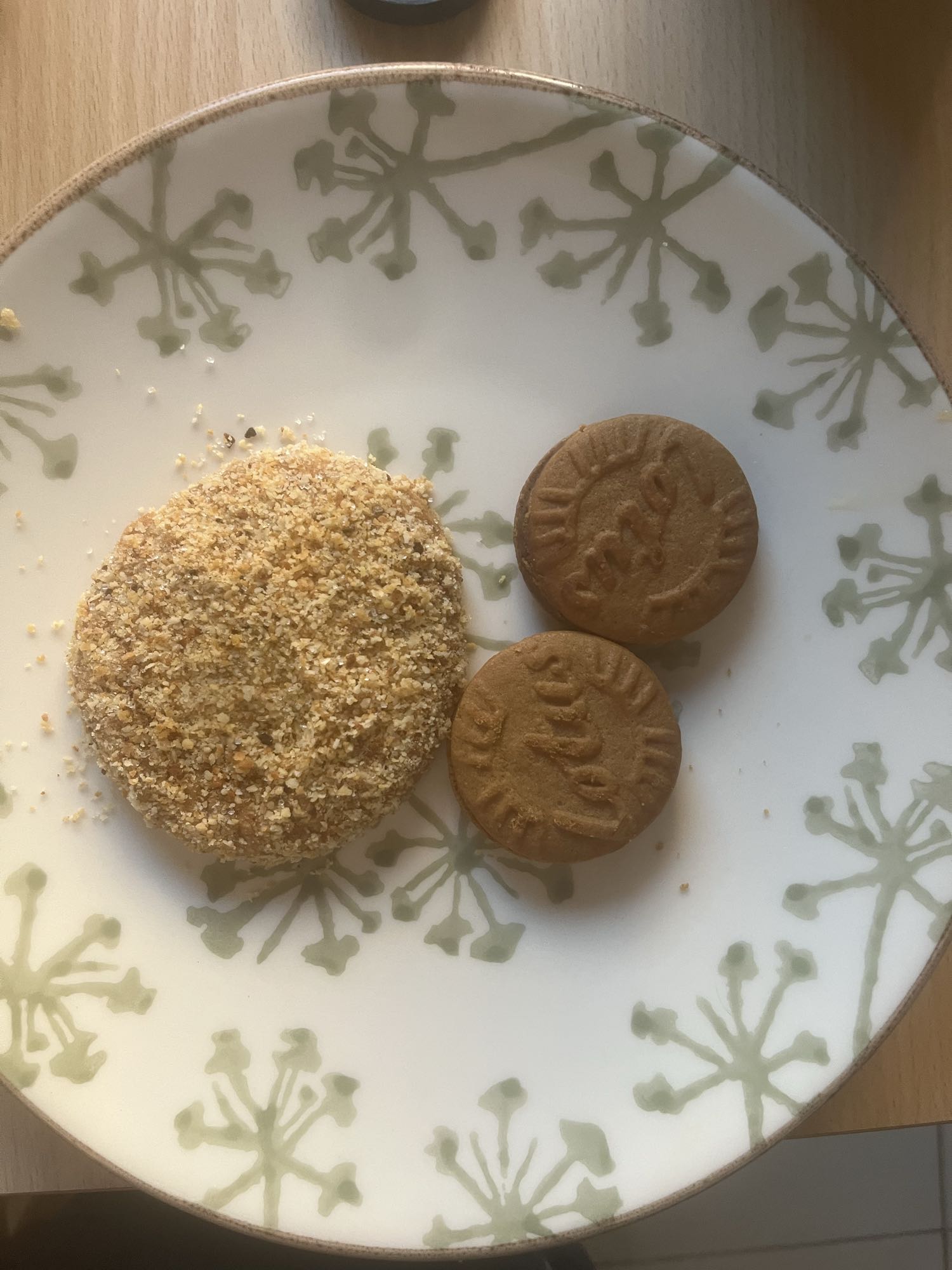galletas y croqueta