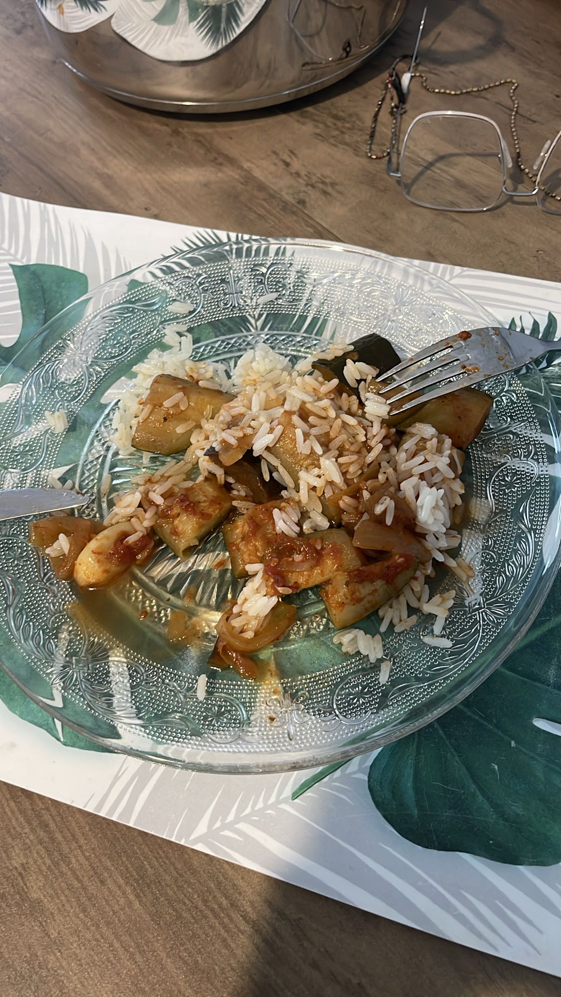 Riz et légumes sauce tomate