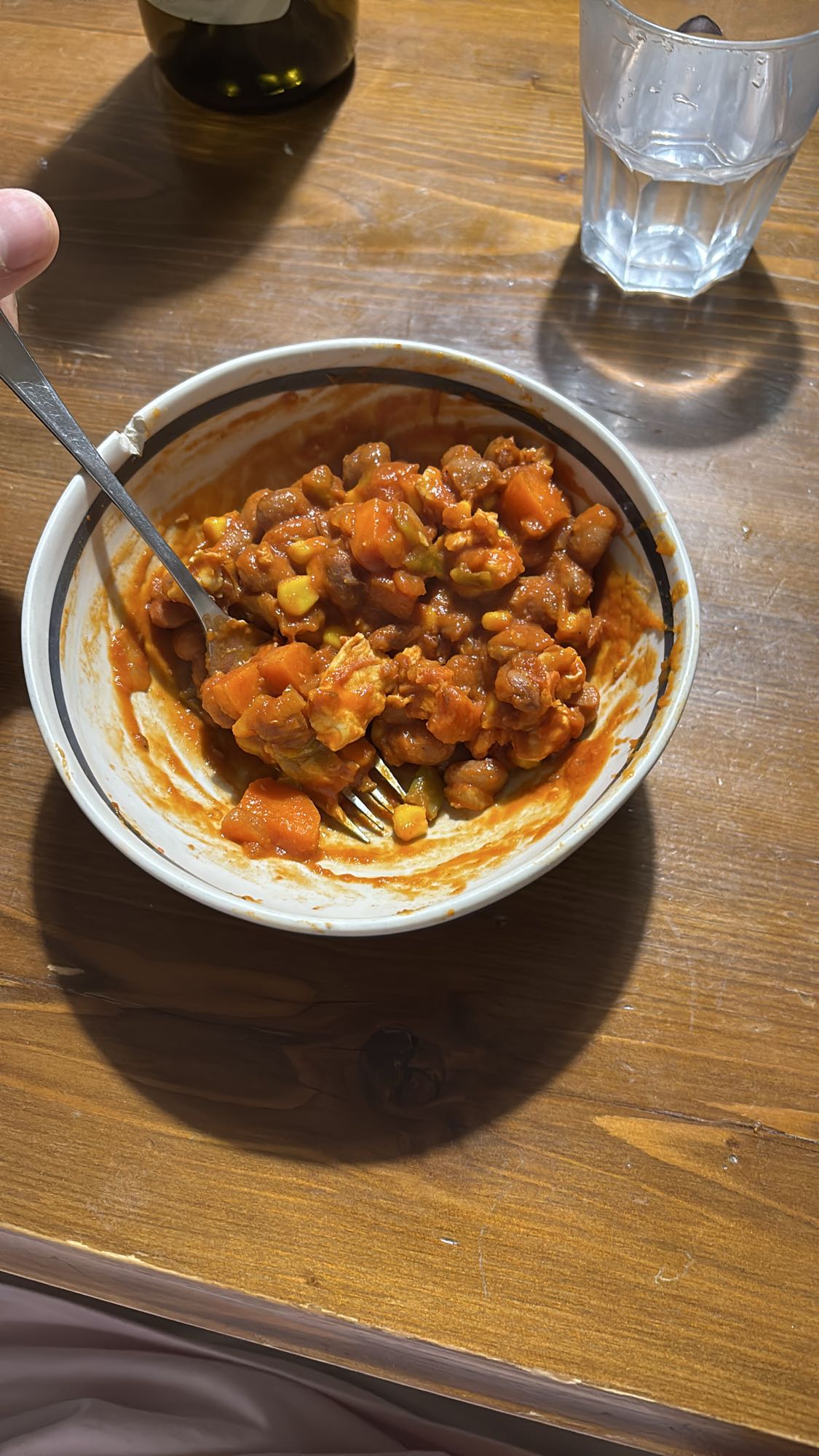 guiso de pollo y verduras