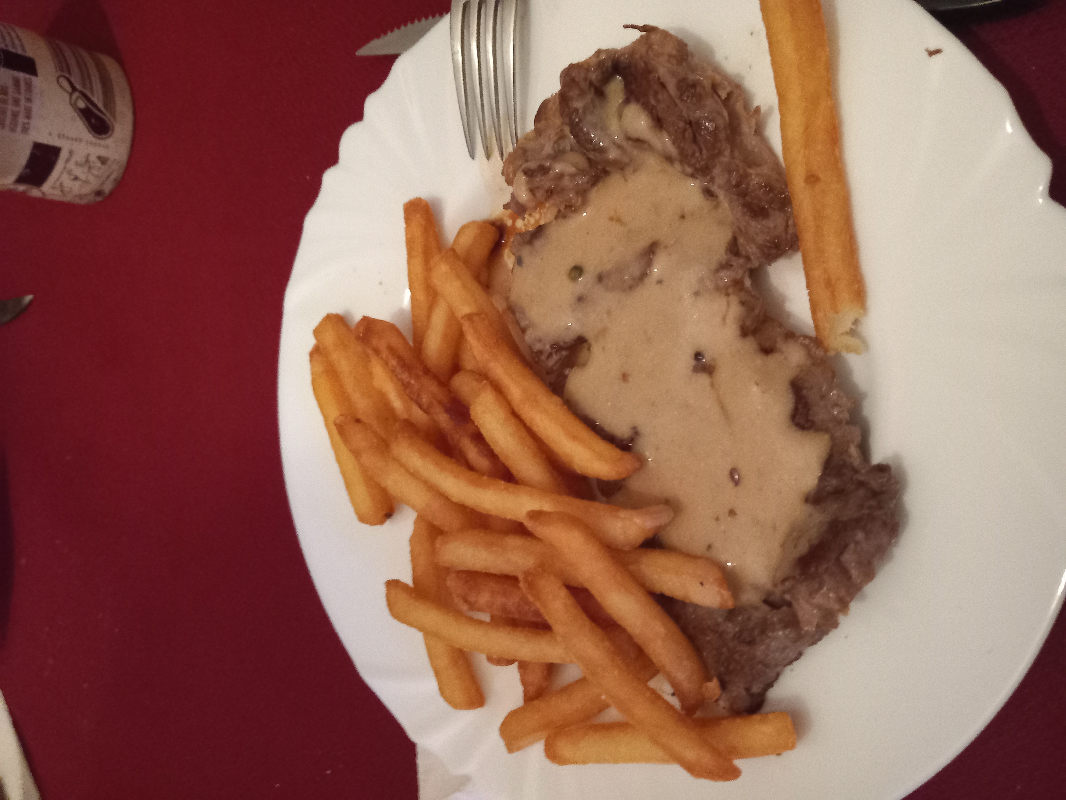 steak frites sauce