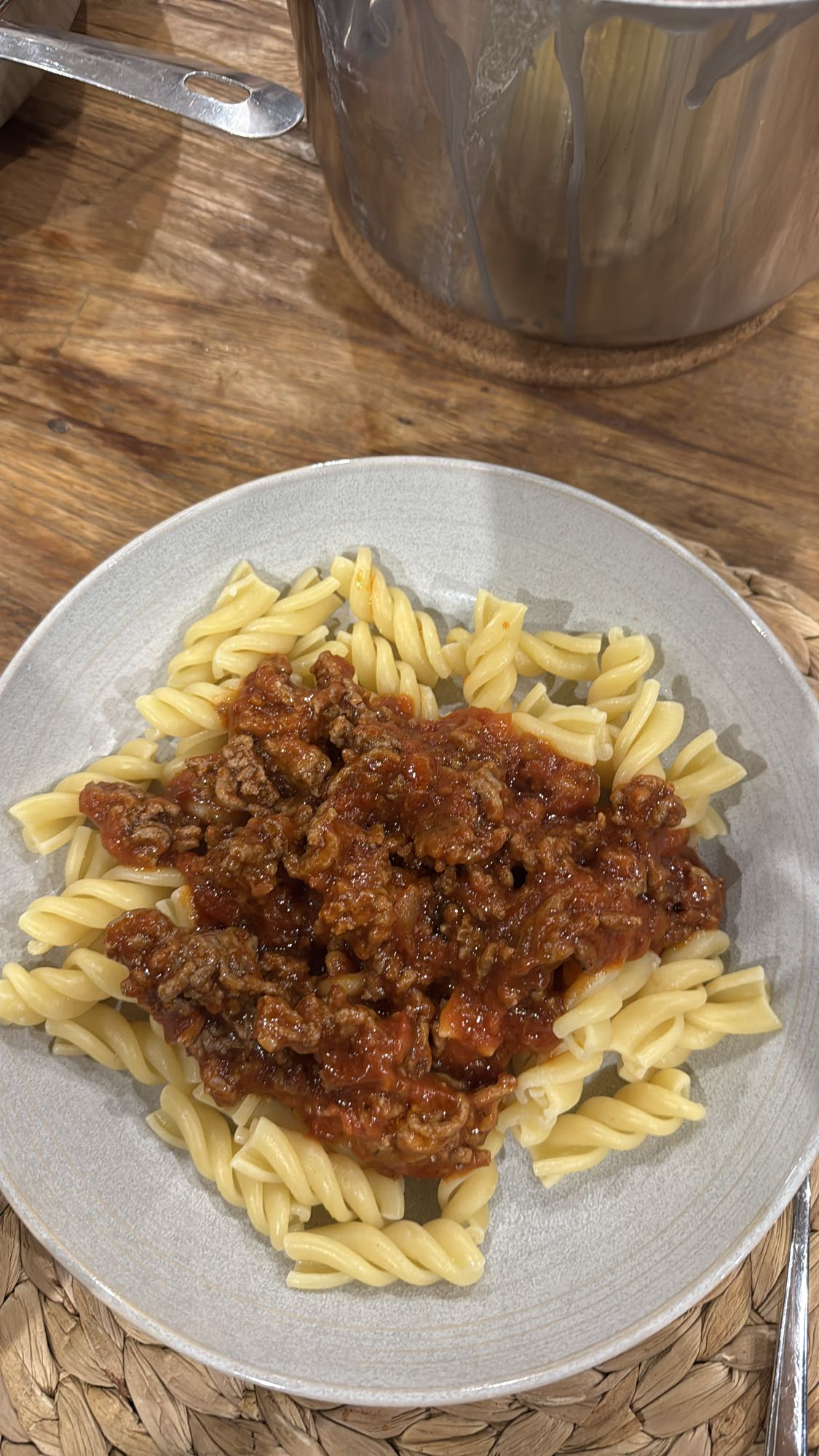 Pasta mit Fleischsauce