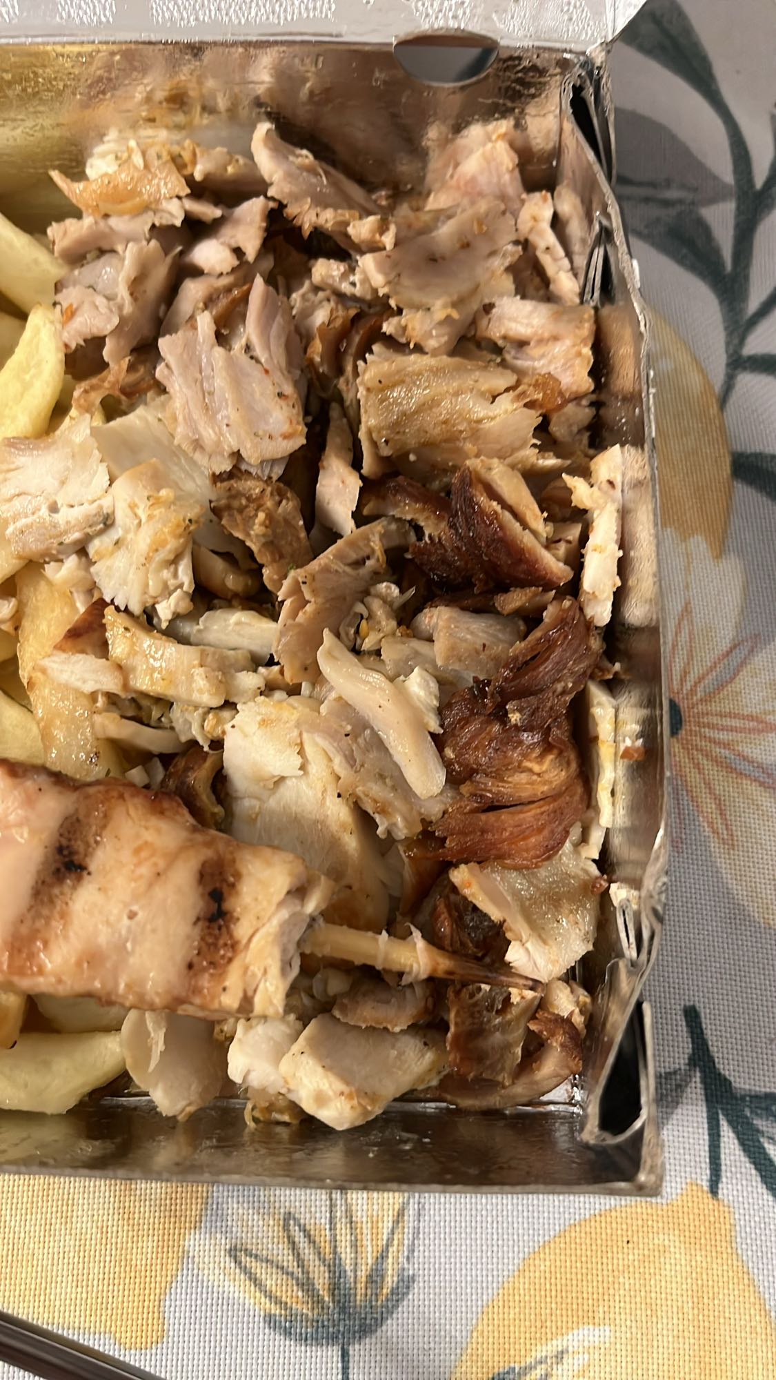 Chicken Shawarma & Fries