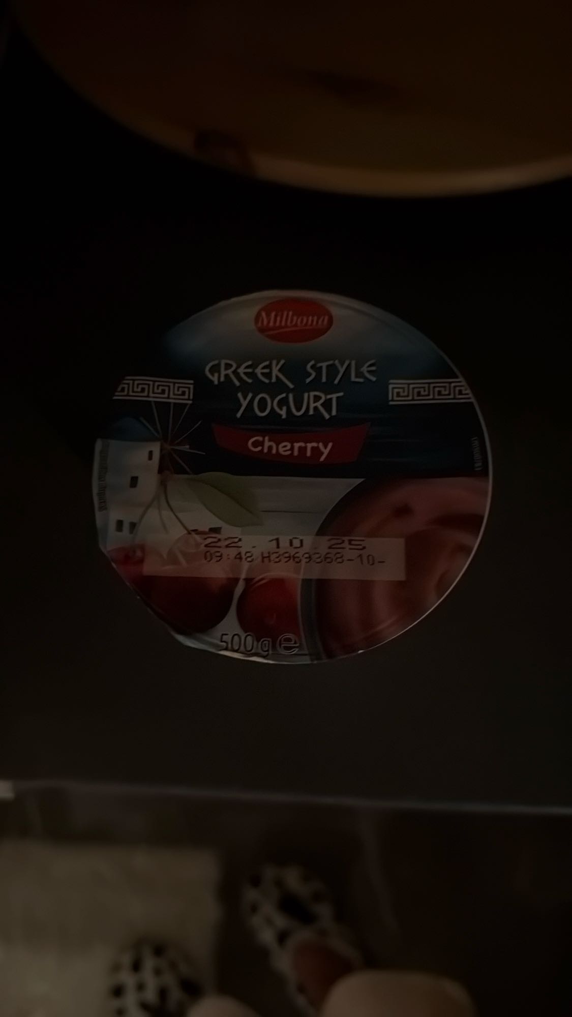 Grekisk yoghurt körsbär
