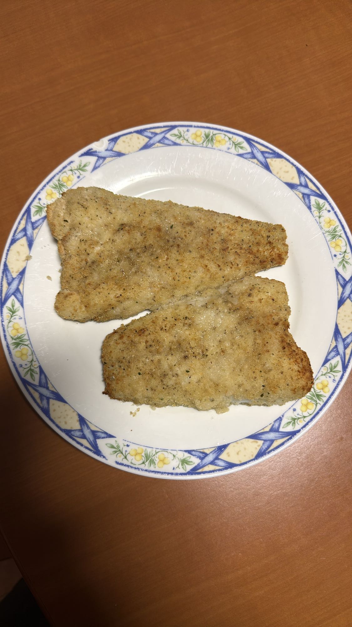 filete de pescado empanizado