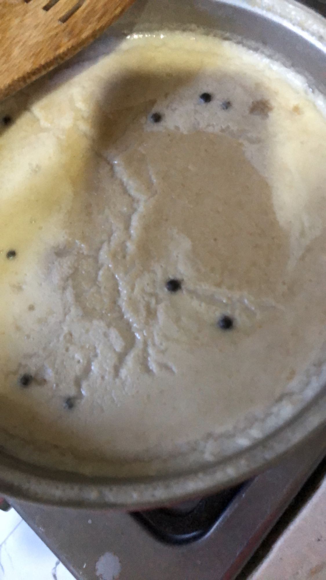 sopa cremosa de pimienta