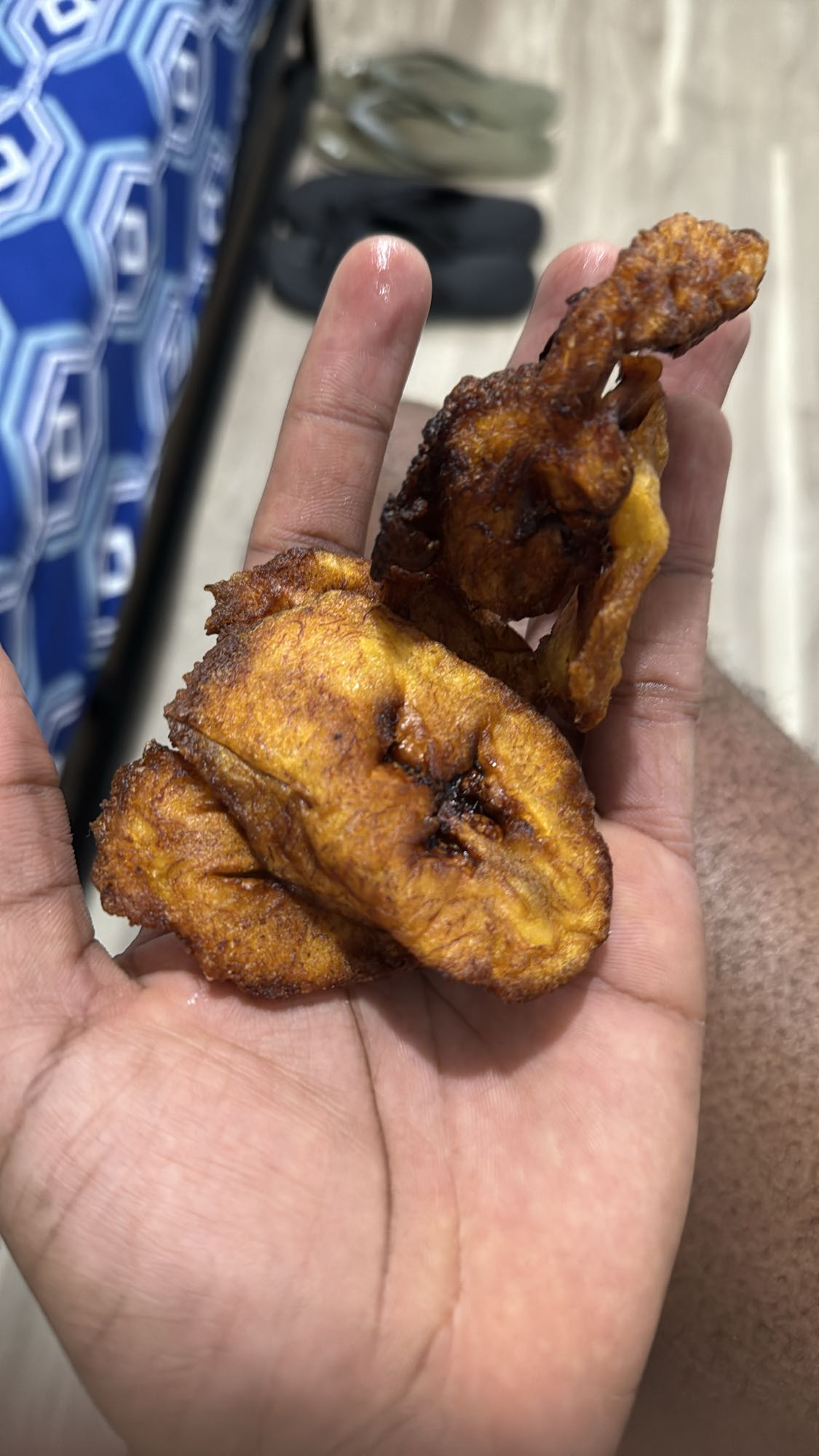 bananes plantain frites