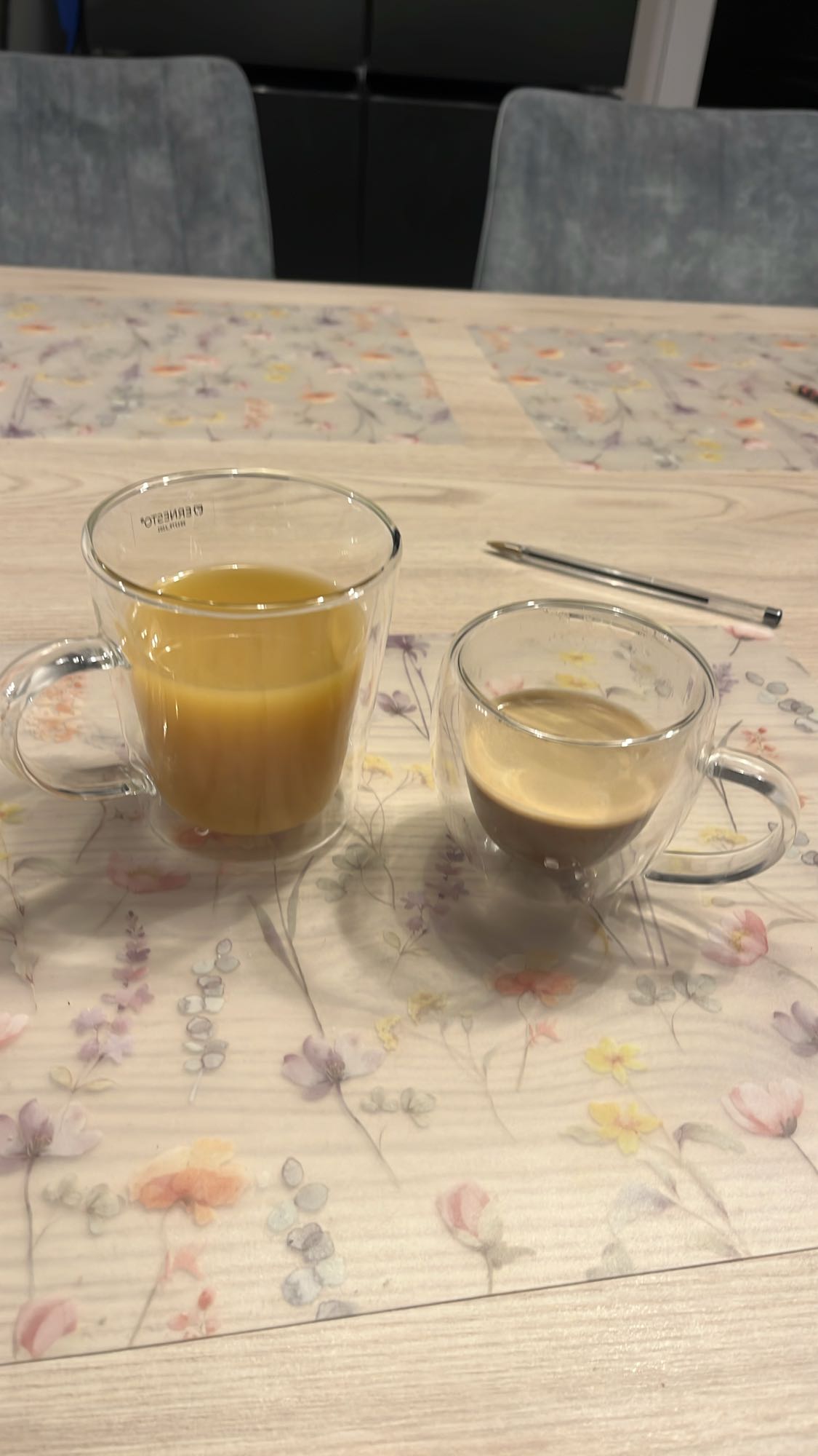 Suc de portocale și espresso