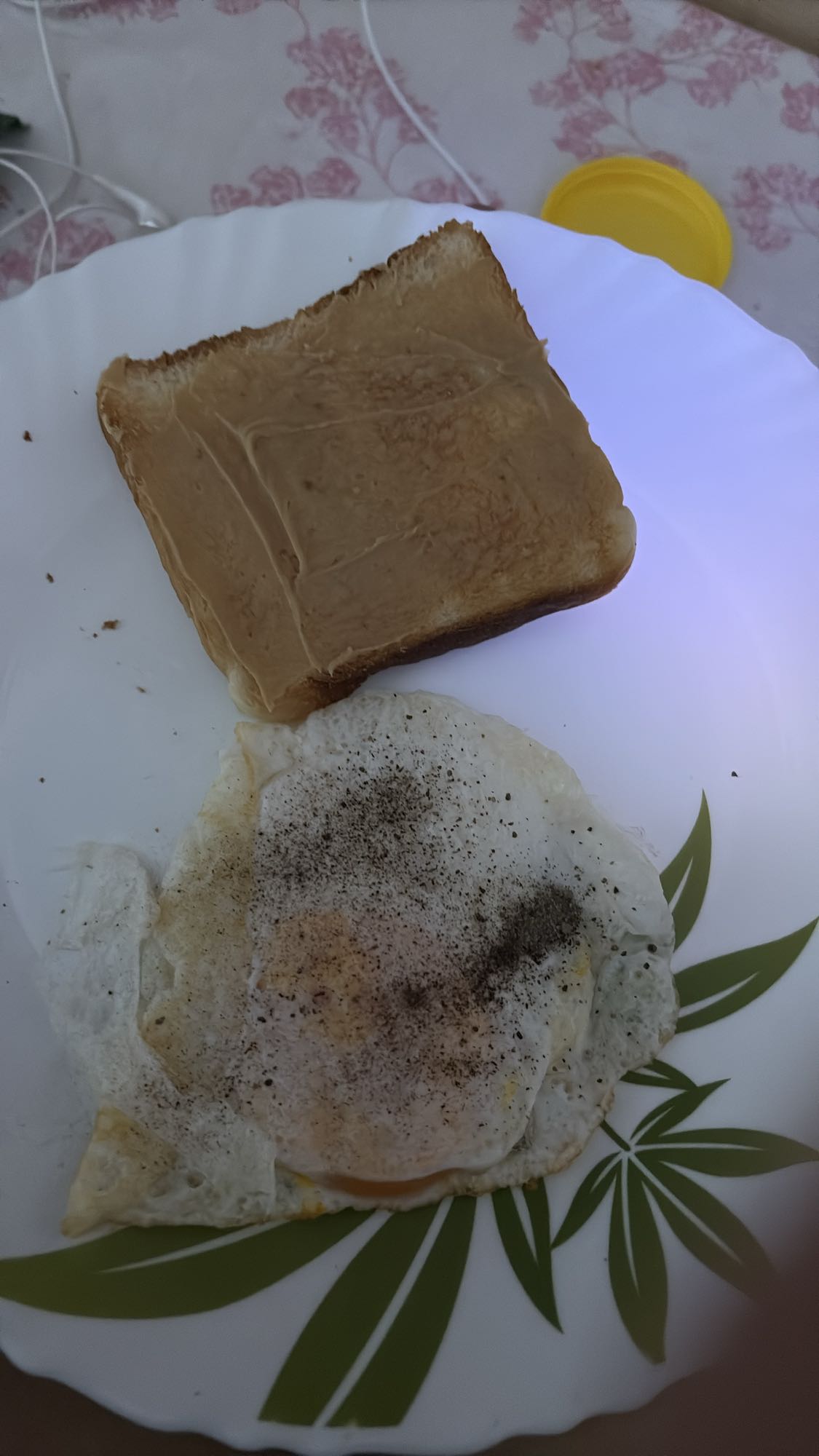 Peanut Butter Toast & Egg