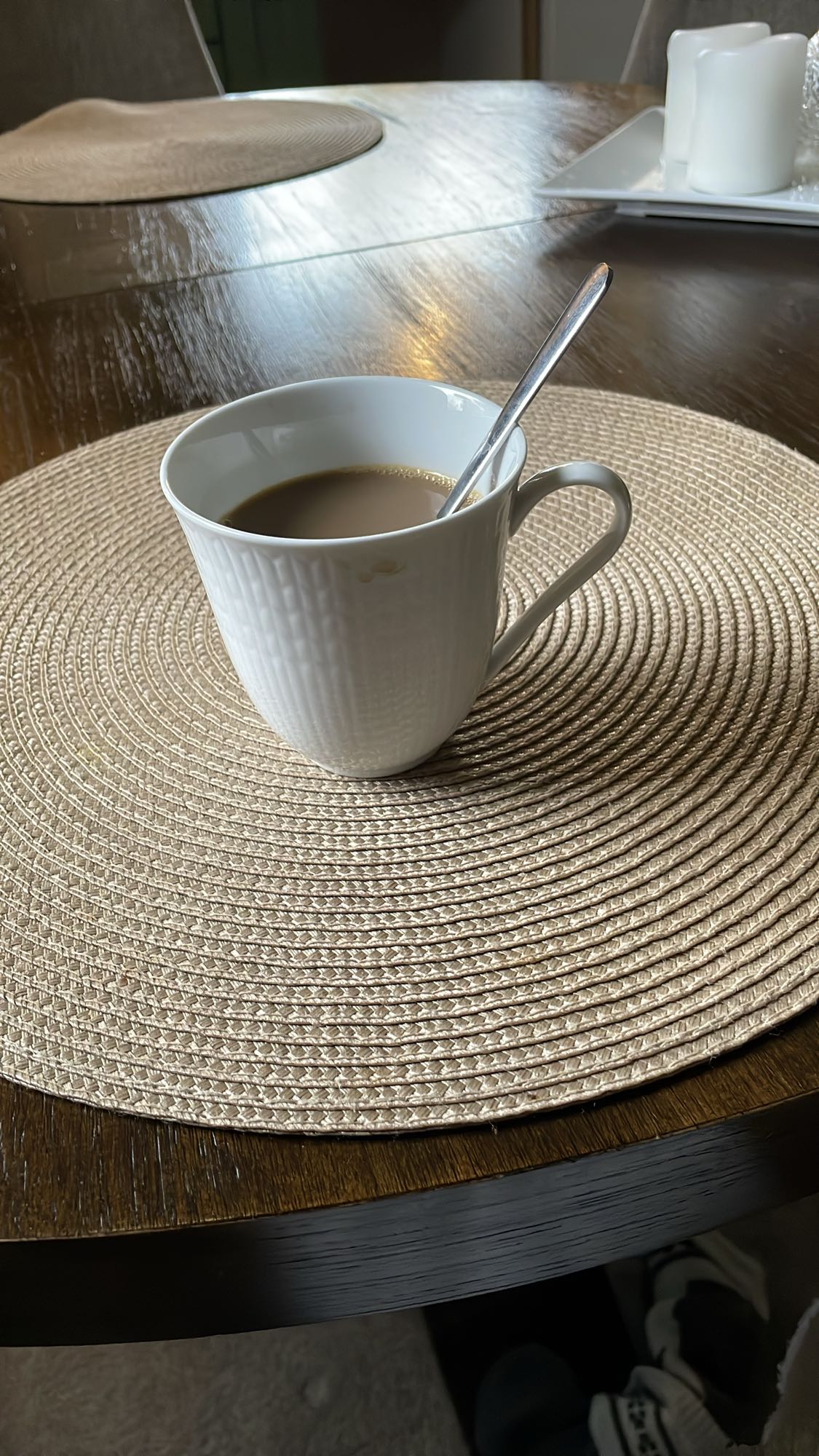 Kaffe med mjölk