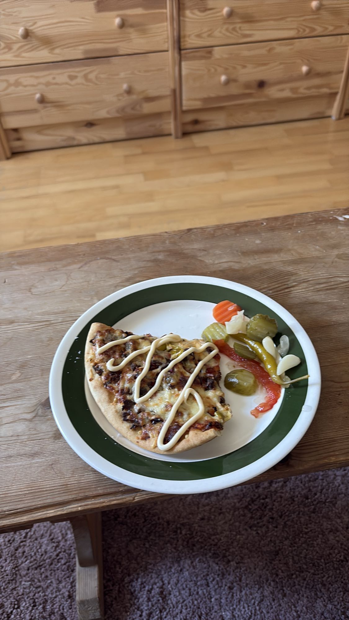 Pizzabit med pickles