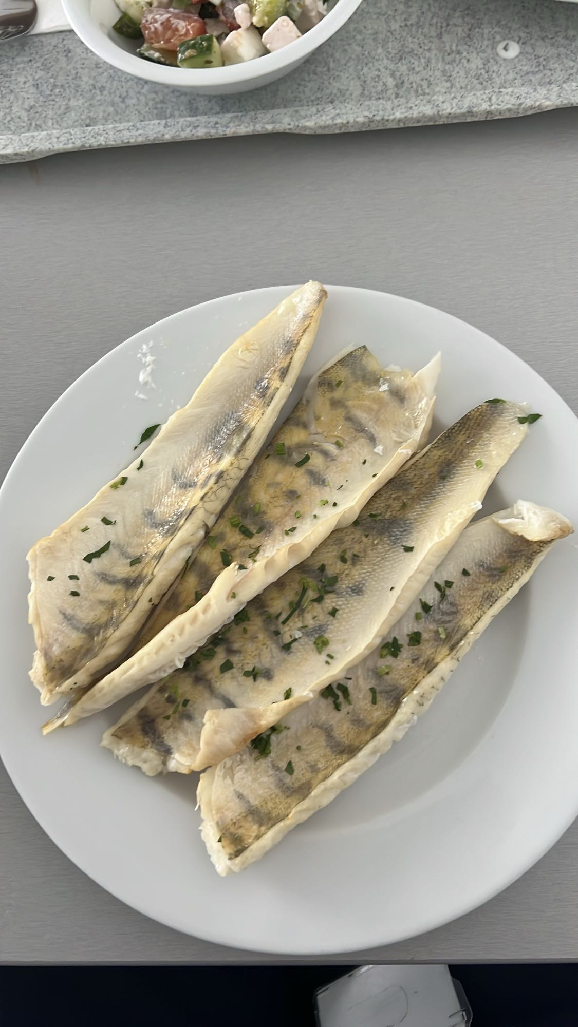 Filety z ryby gotowanej