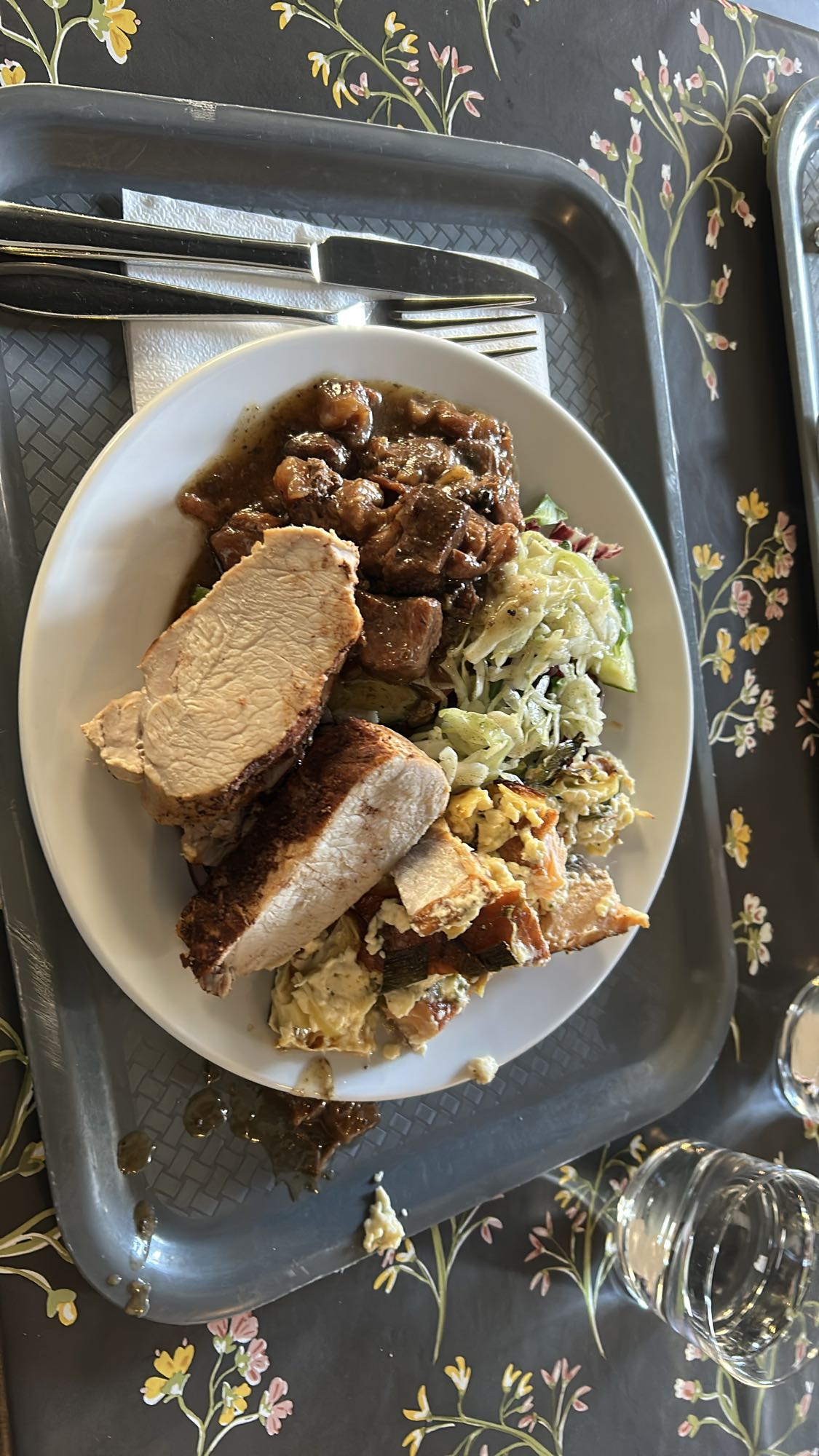 Fläskfilé med grönsaker