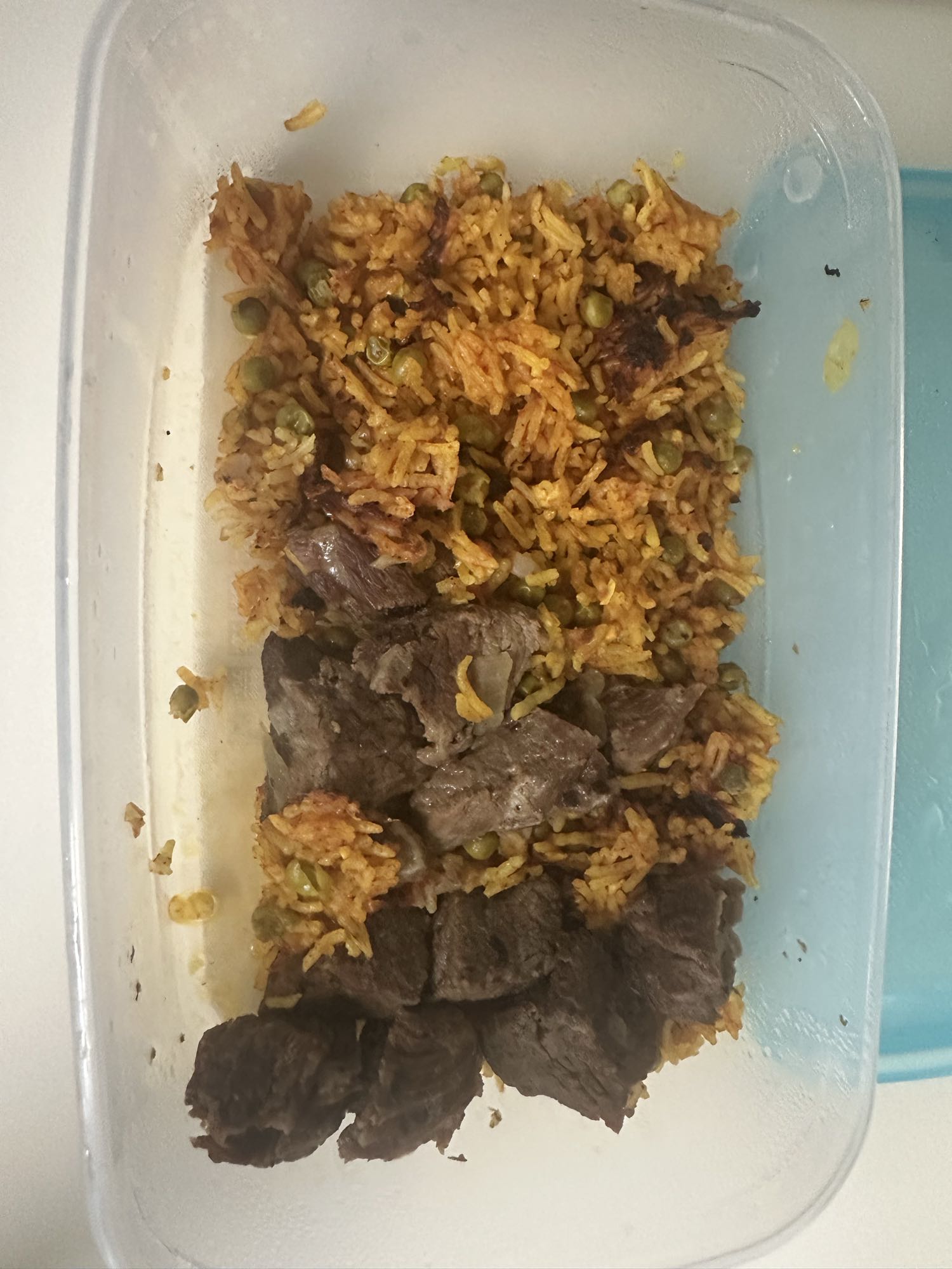 Riz aux légumes et boeuf