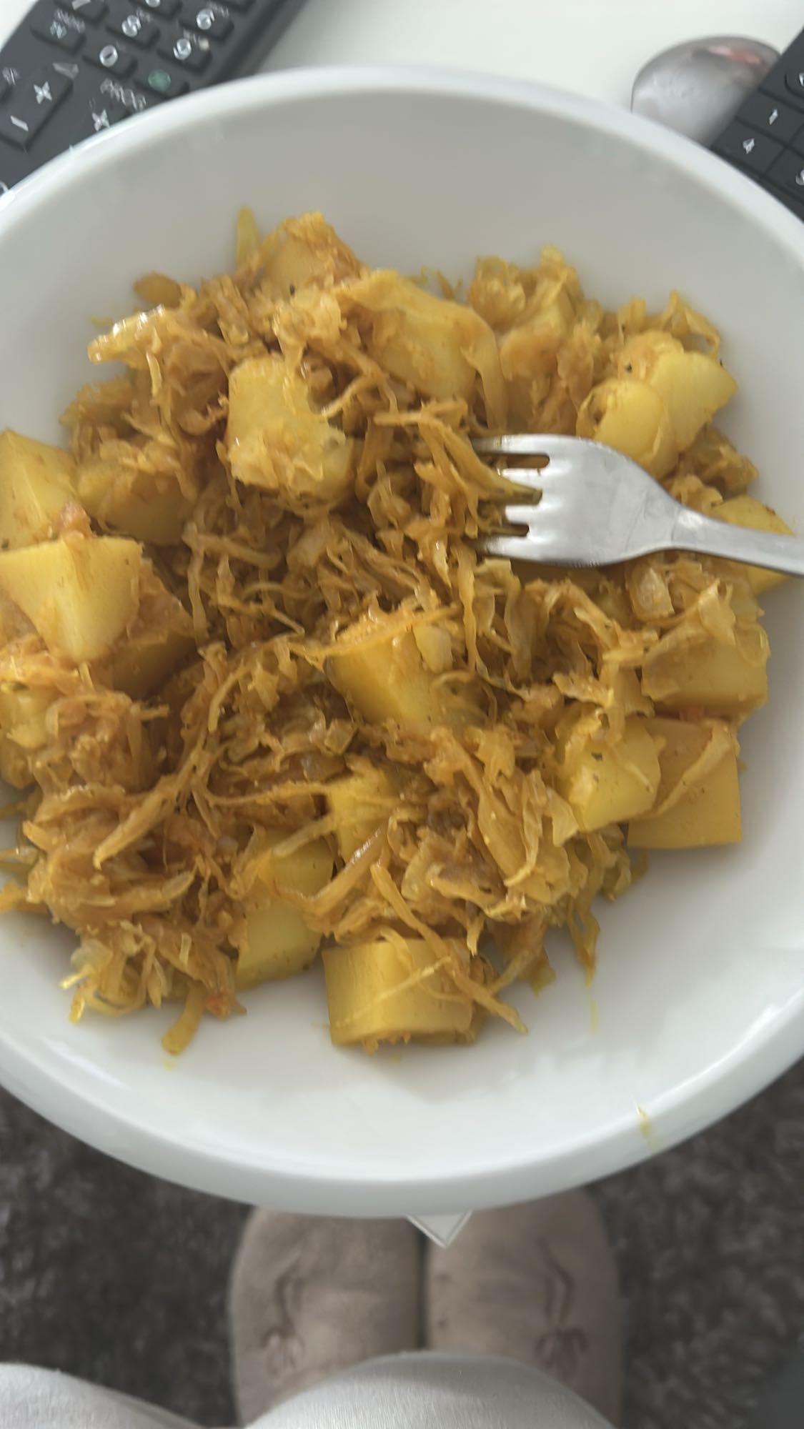 Kartoffel-Kraut-Pfanne