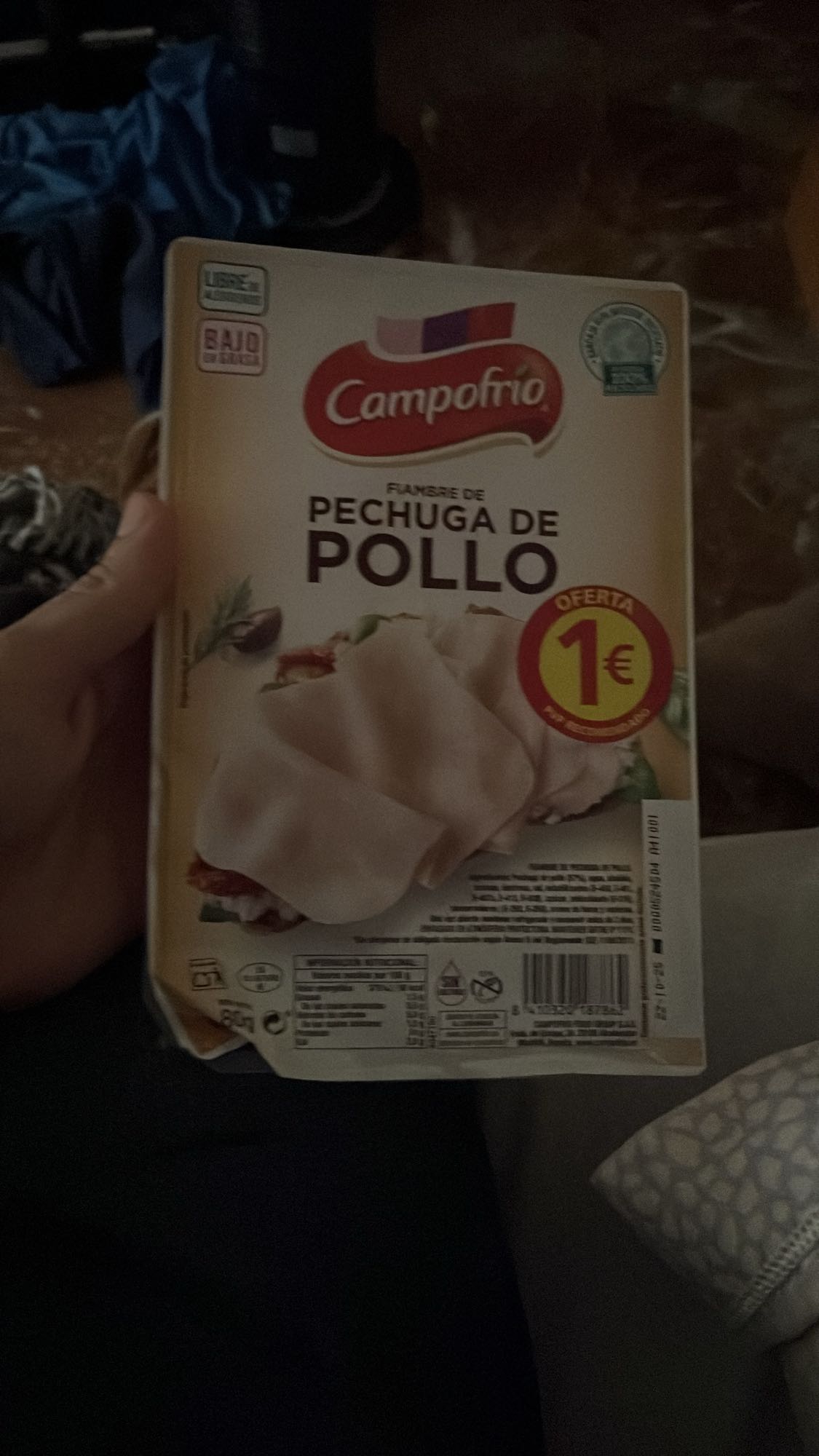 fiambre pechuga pollo
