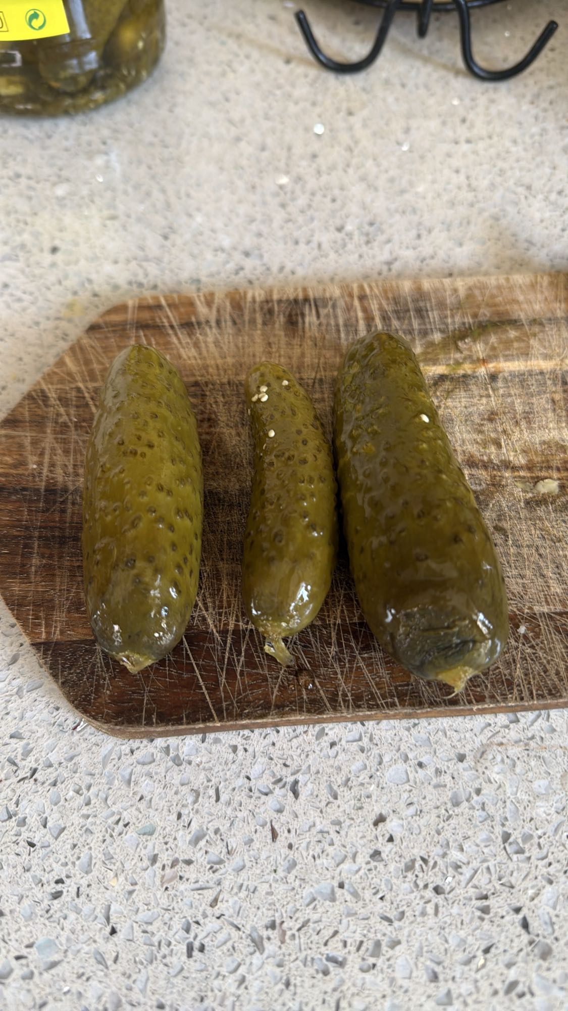 Pepinillos en vinagre