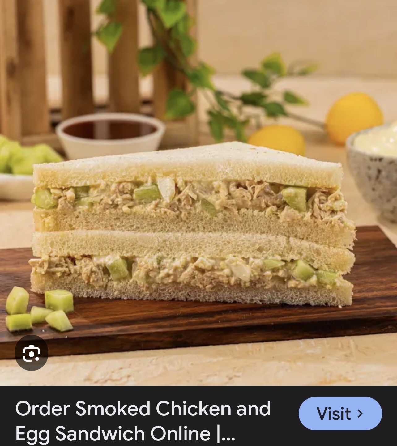 Chicken Egg Sandwich