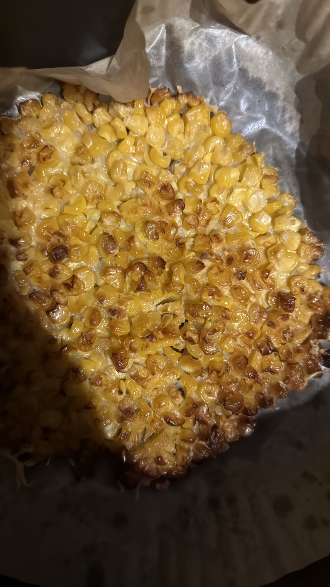 запечённая кукуруза с сыром