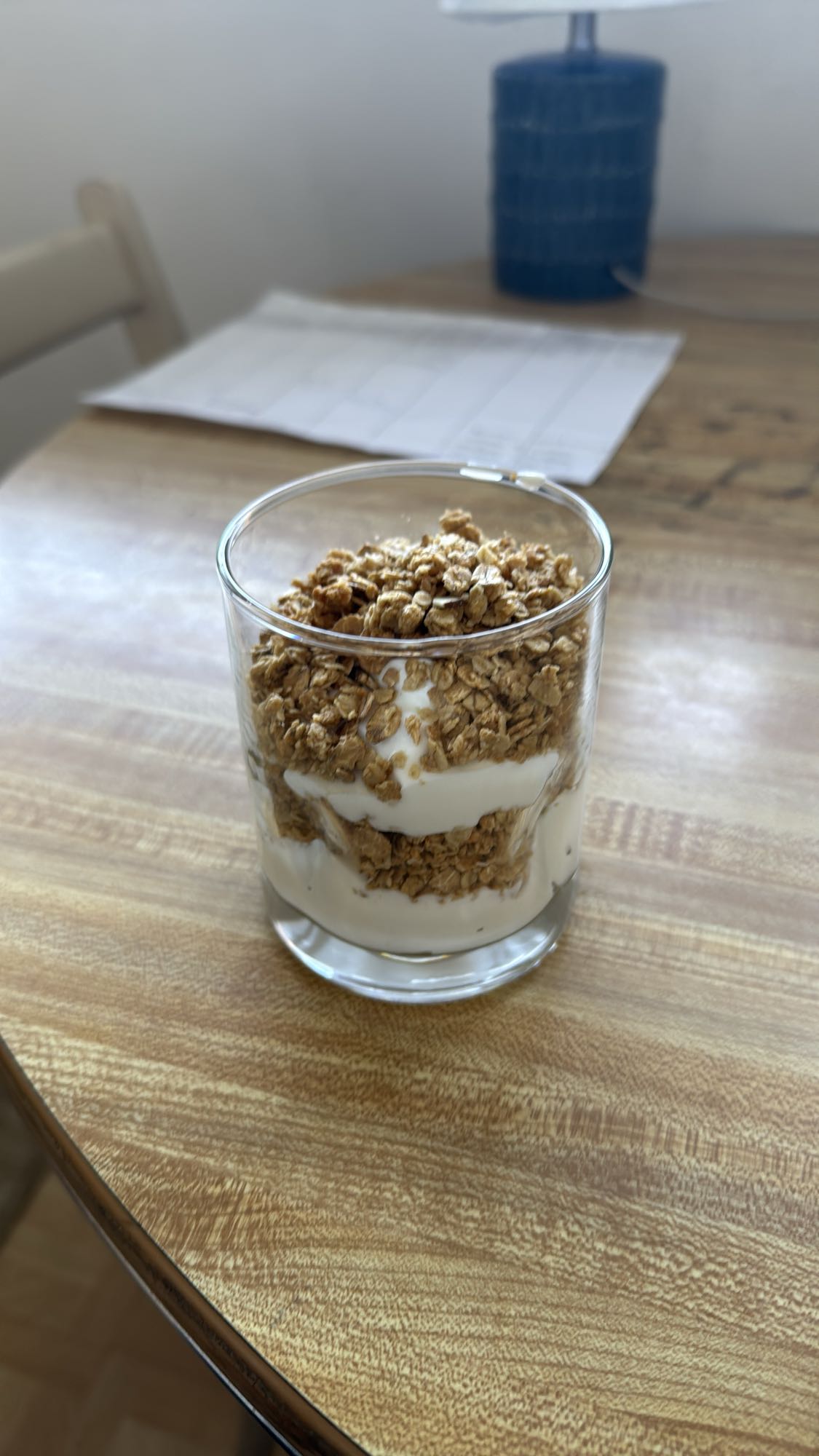 Parfait au granola