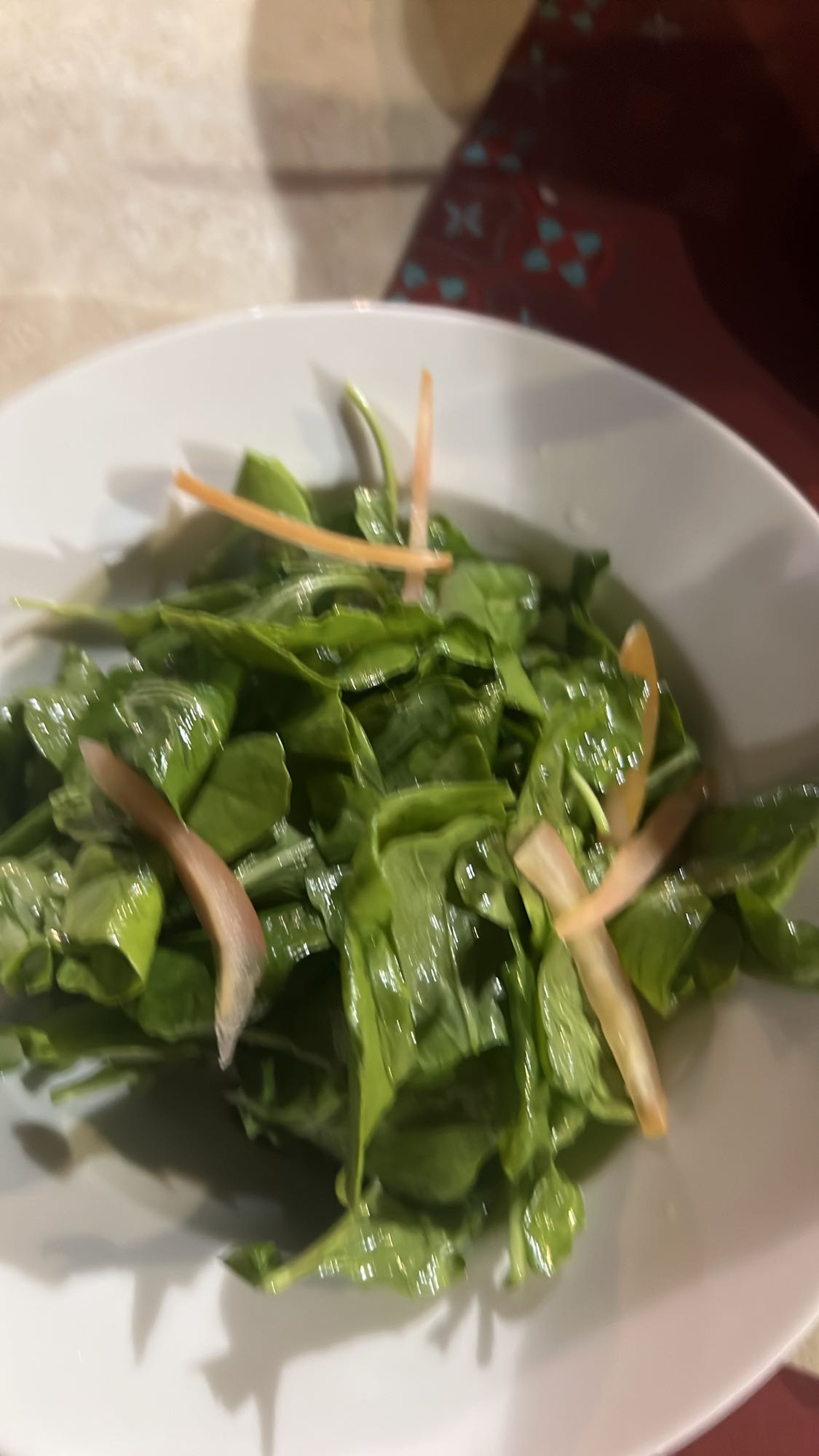 Simple Spinach Salad