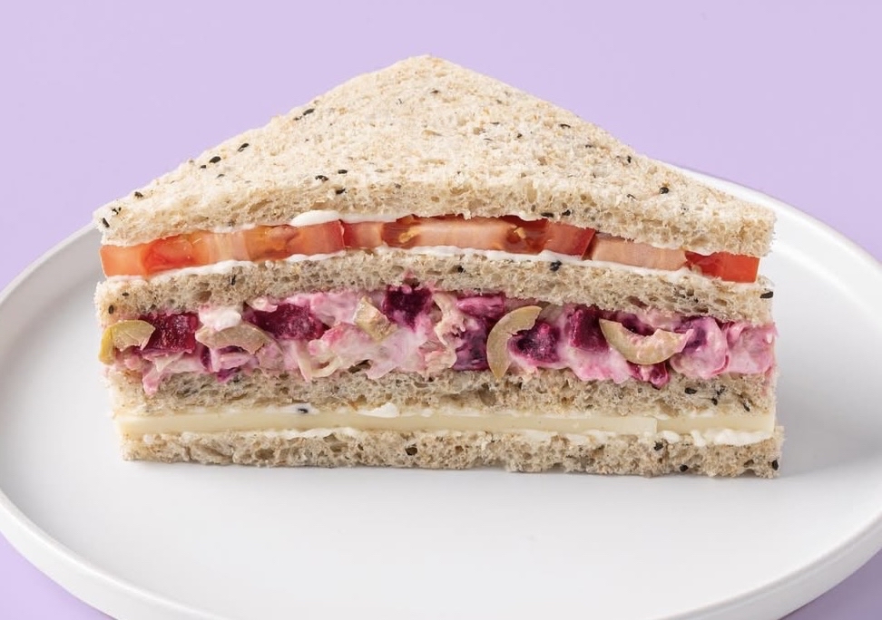 Sándwich vegetal mixto