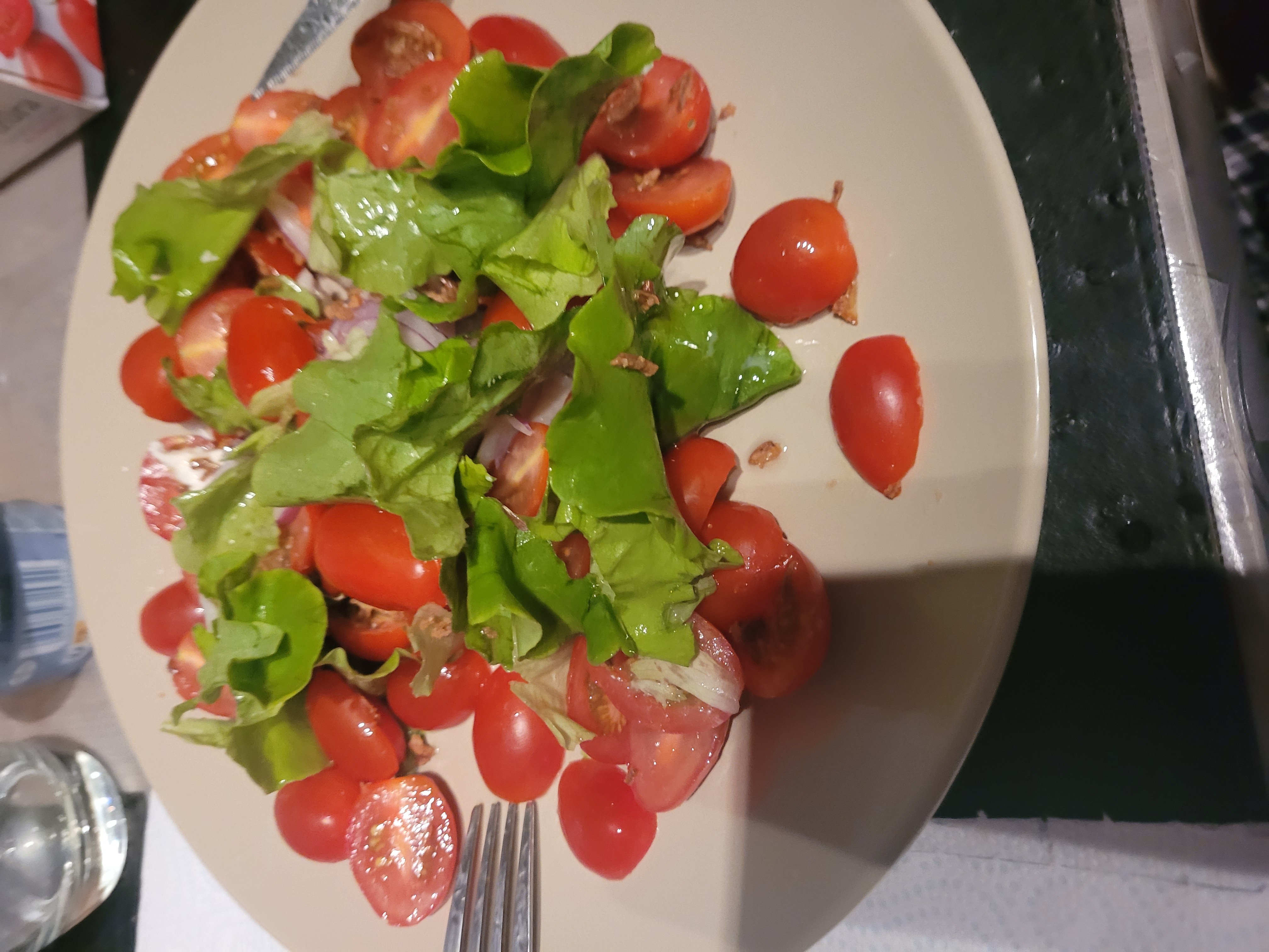 Salade tomate laitue