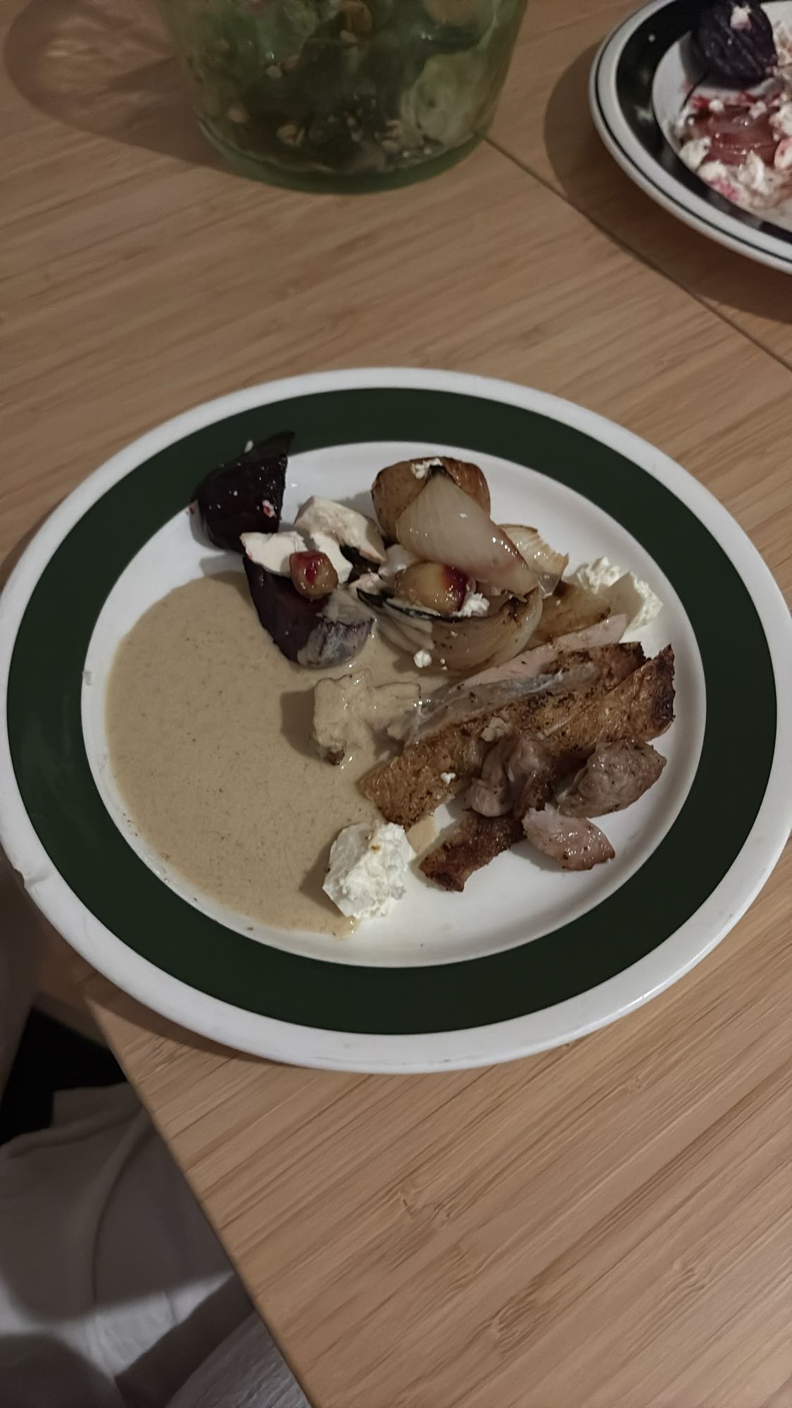 Kyckling med rostade grönsaker