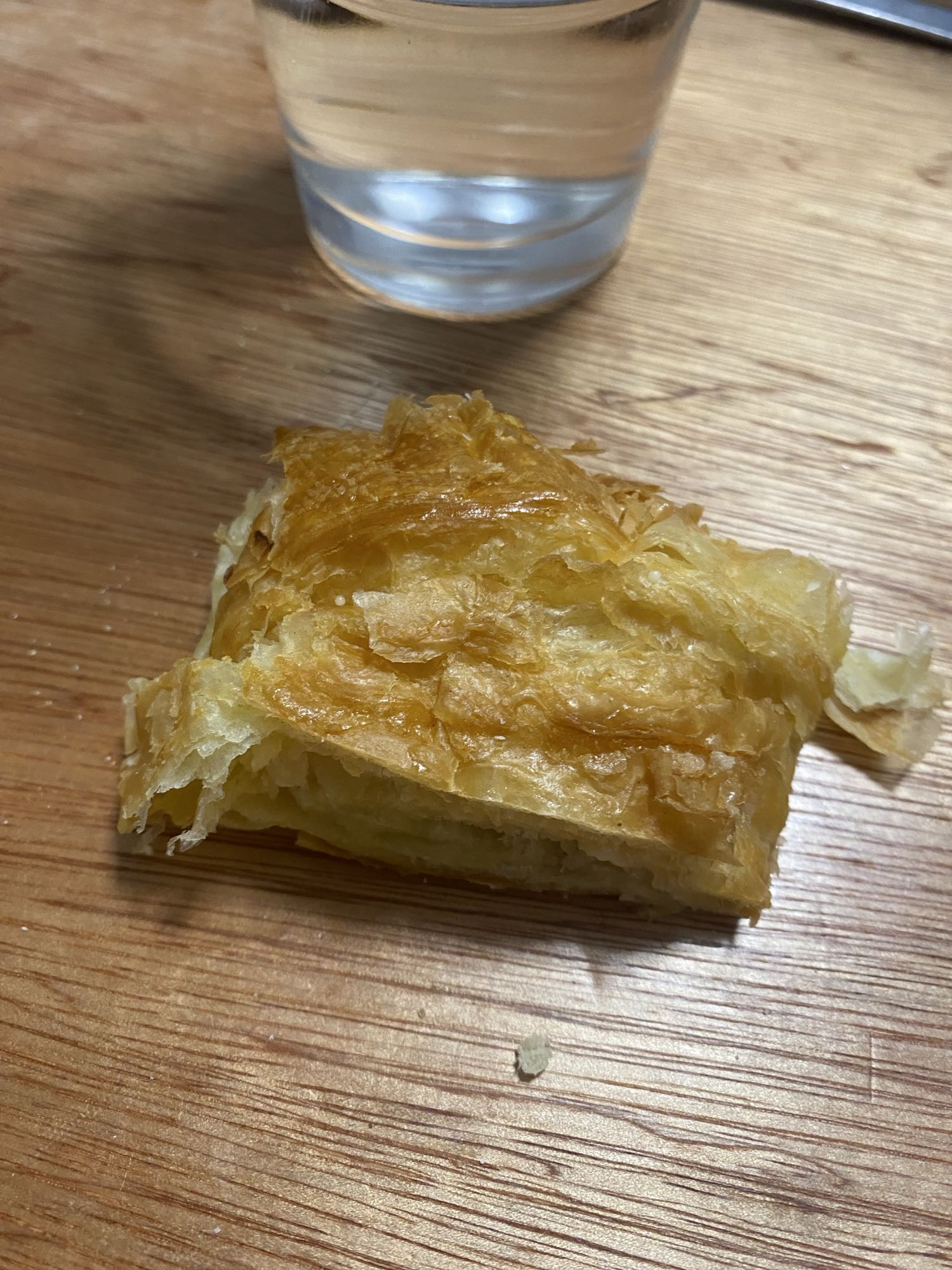 Hojaldre con queso