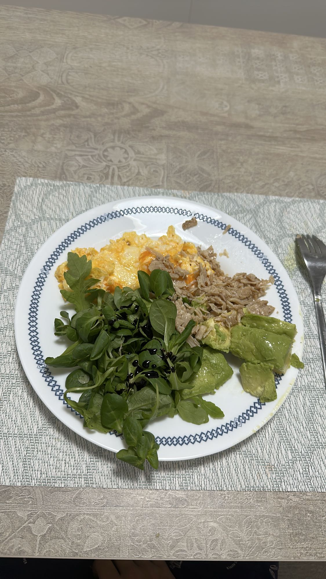 Plato saludable mixto