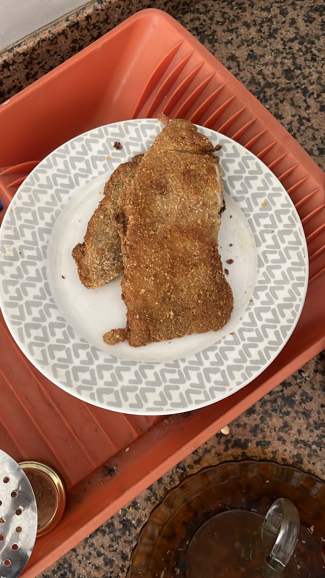 milanesa empanizada