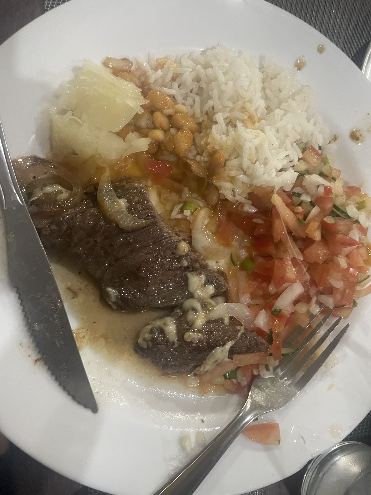 Prato brasileiro simples