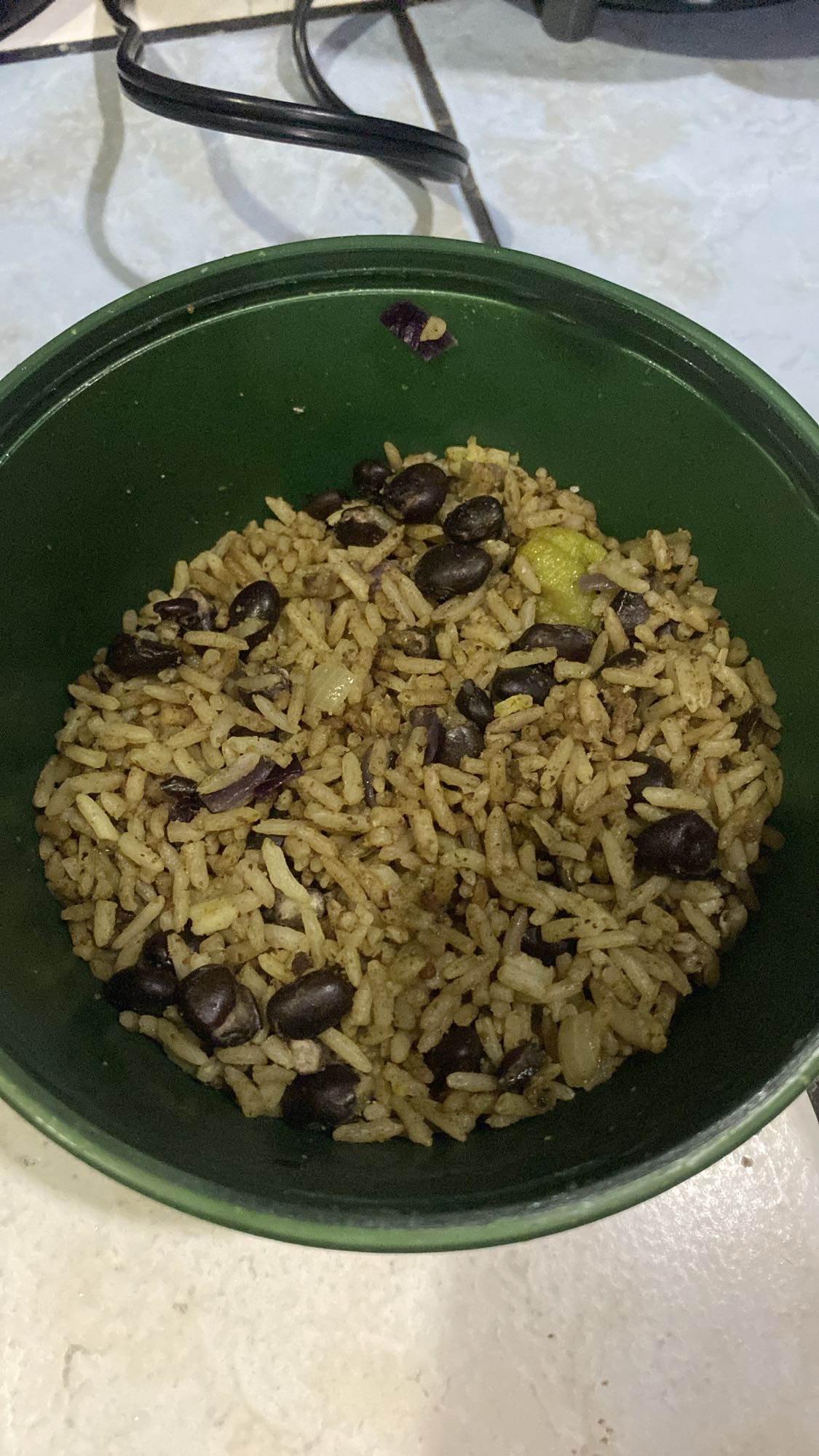arroz con frijoles
