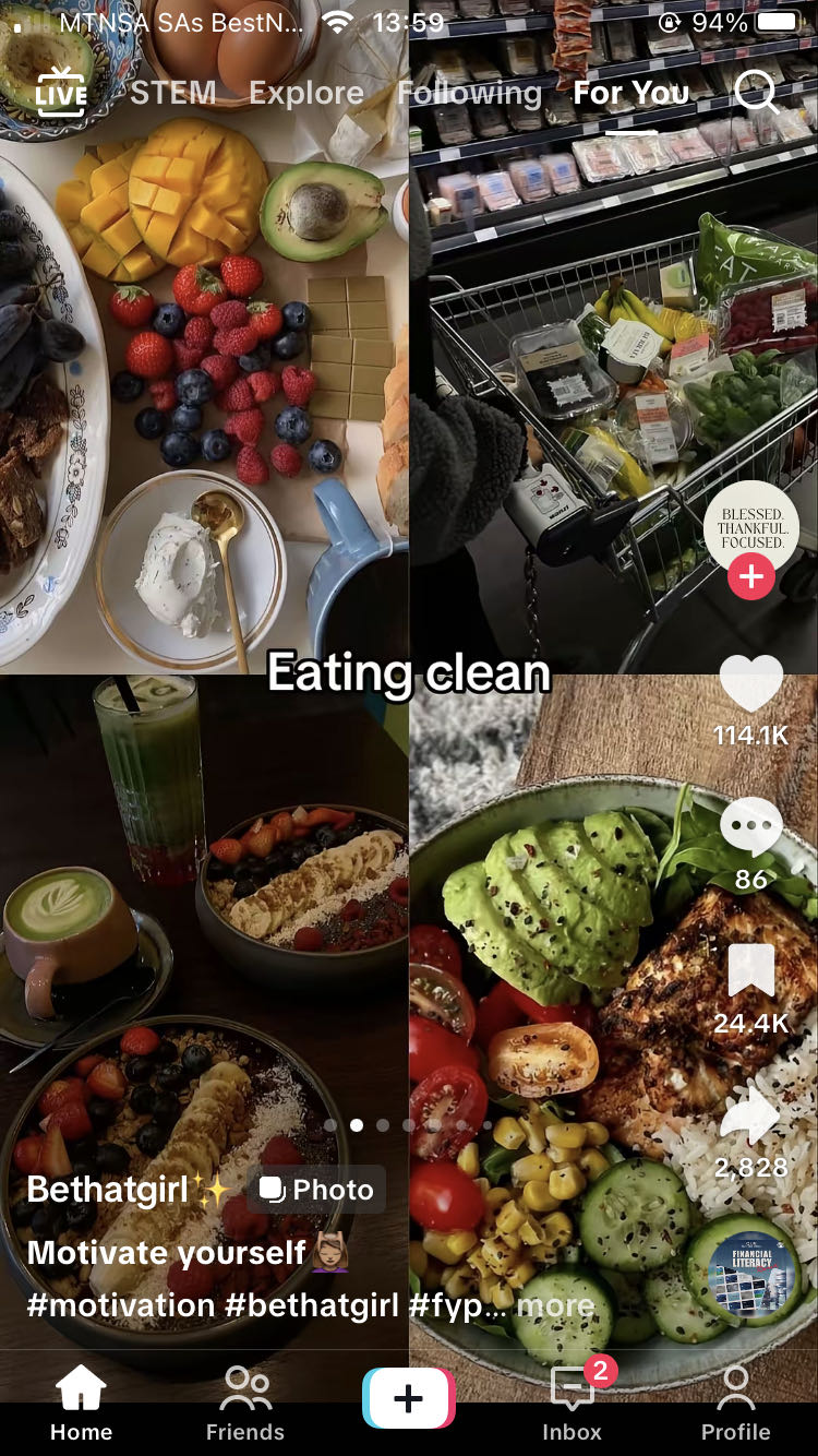 Clean Eating Fruit & Bowl