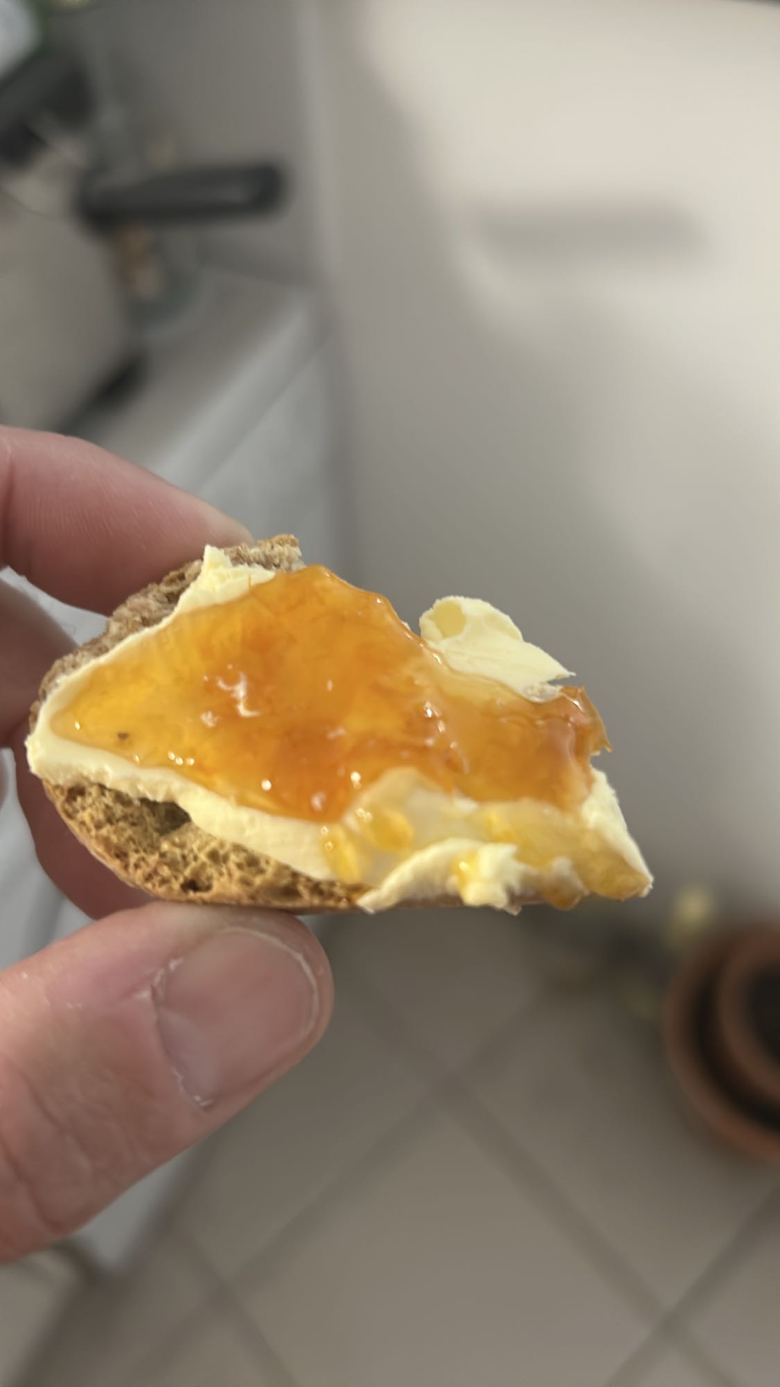 Tartine beurre confiture