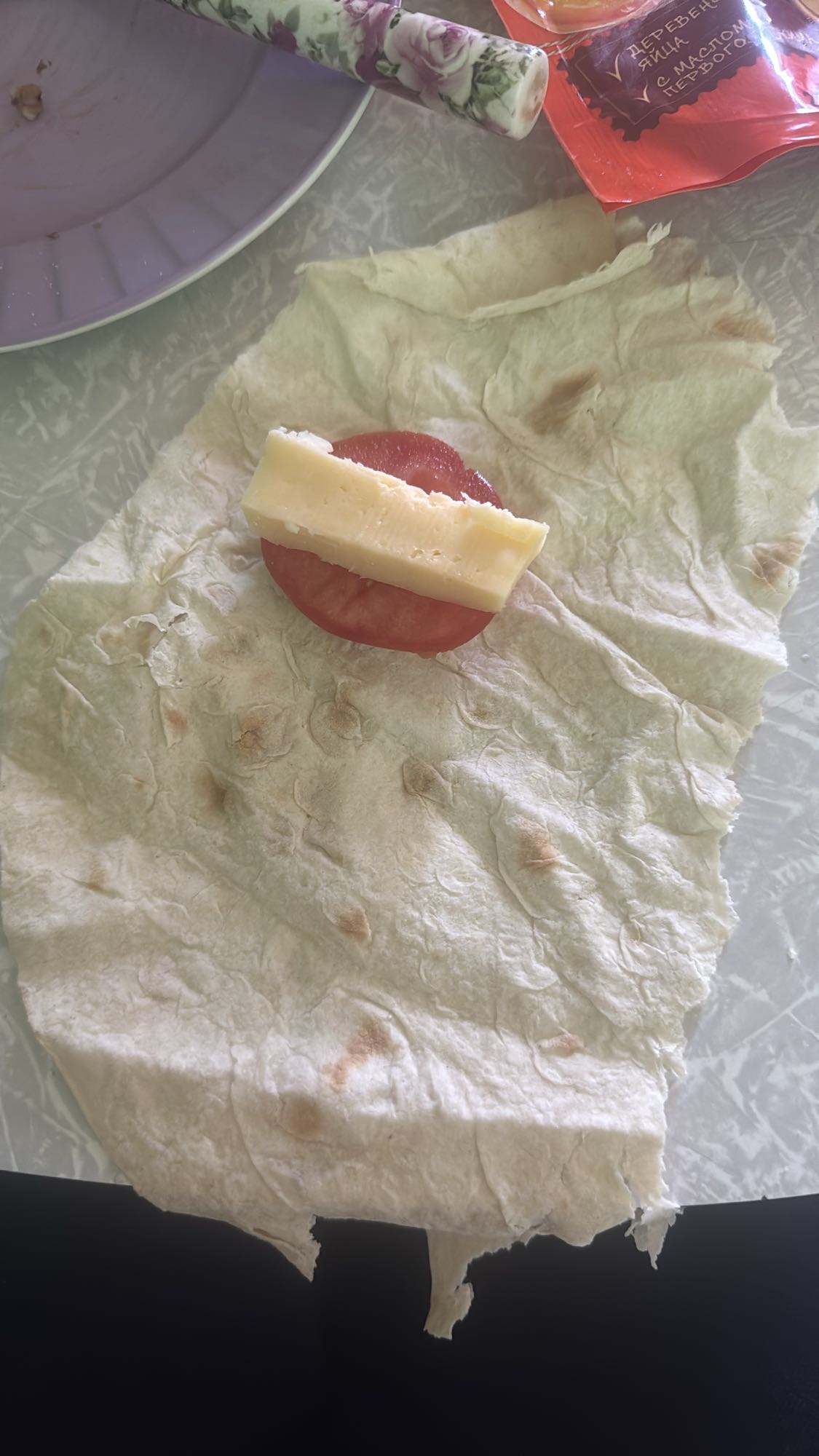 պանրով լավաշ ռոլ