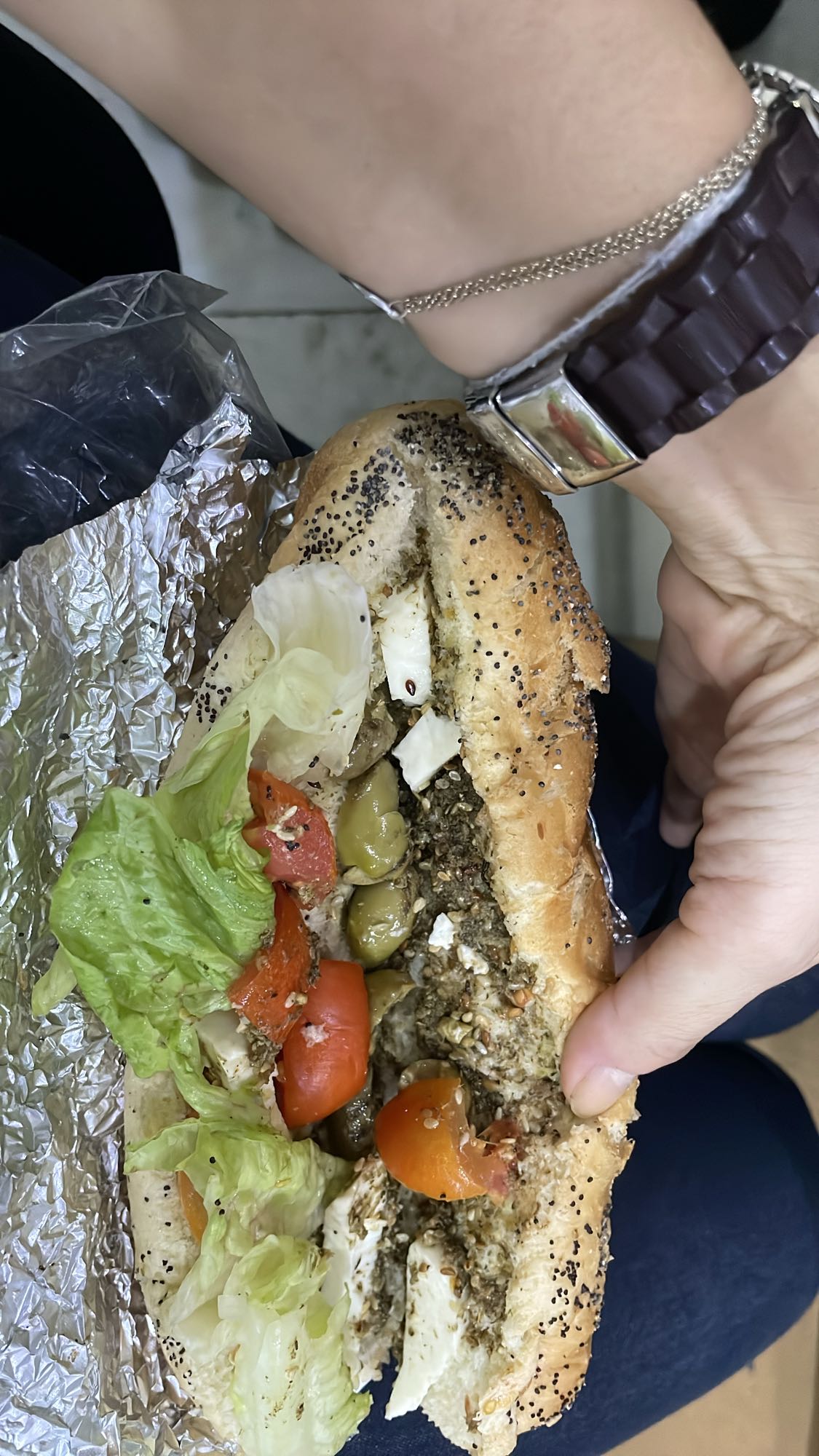 Veggie Za'atar Sandwich