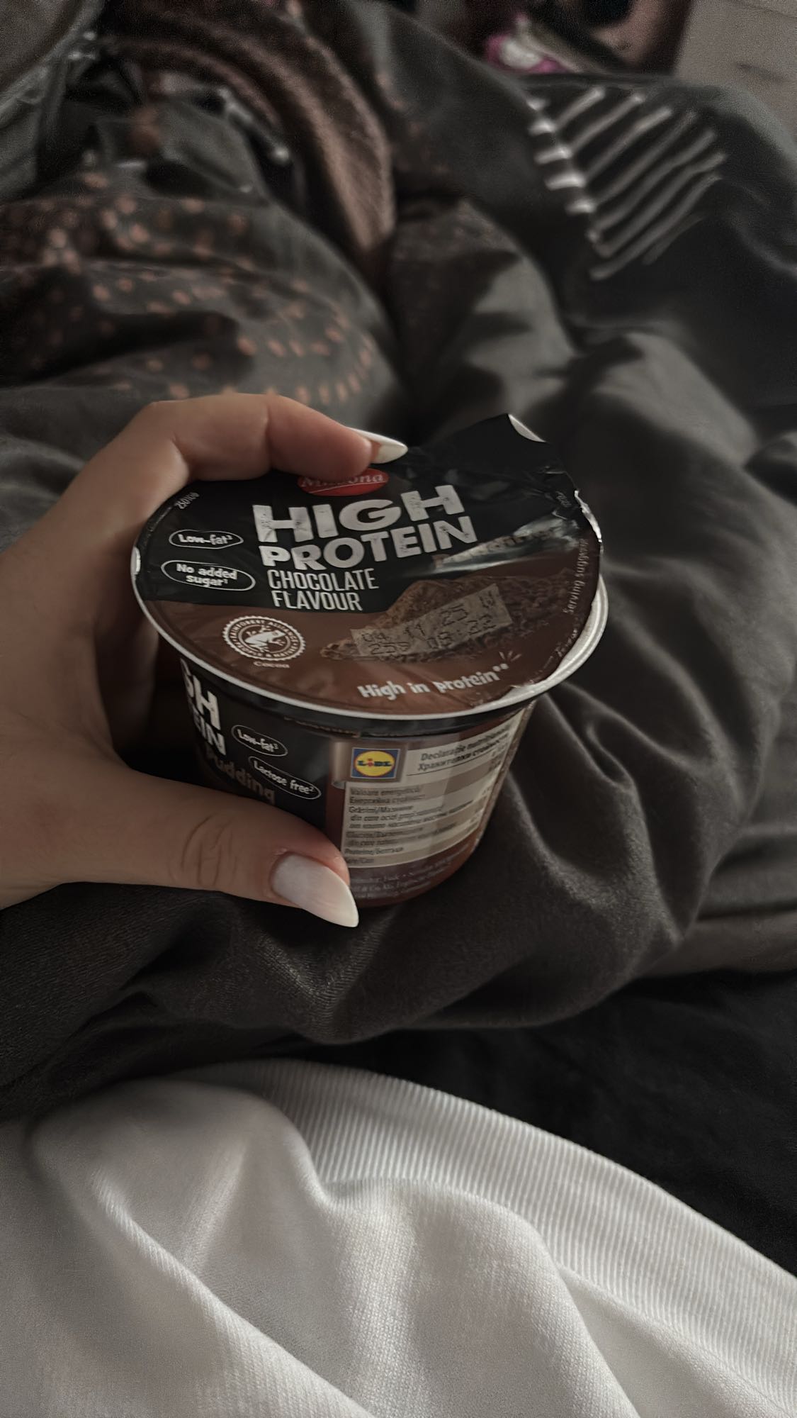 Budincă proteică ciocolată