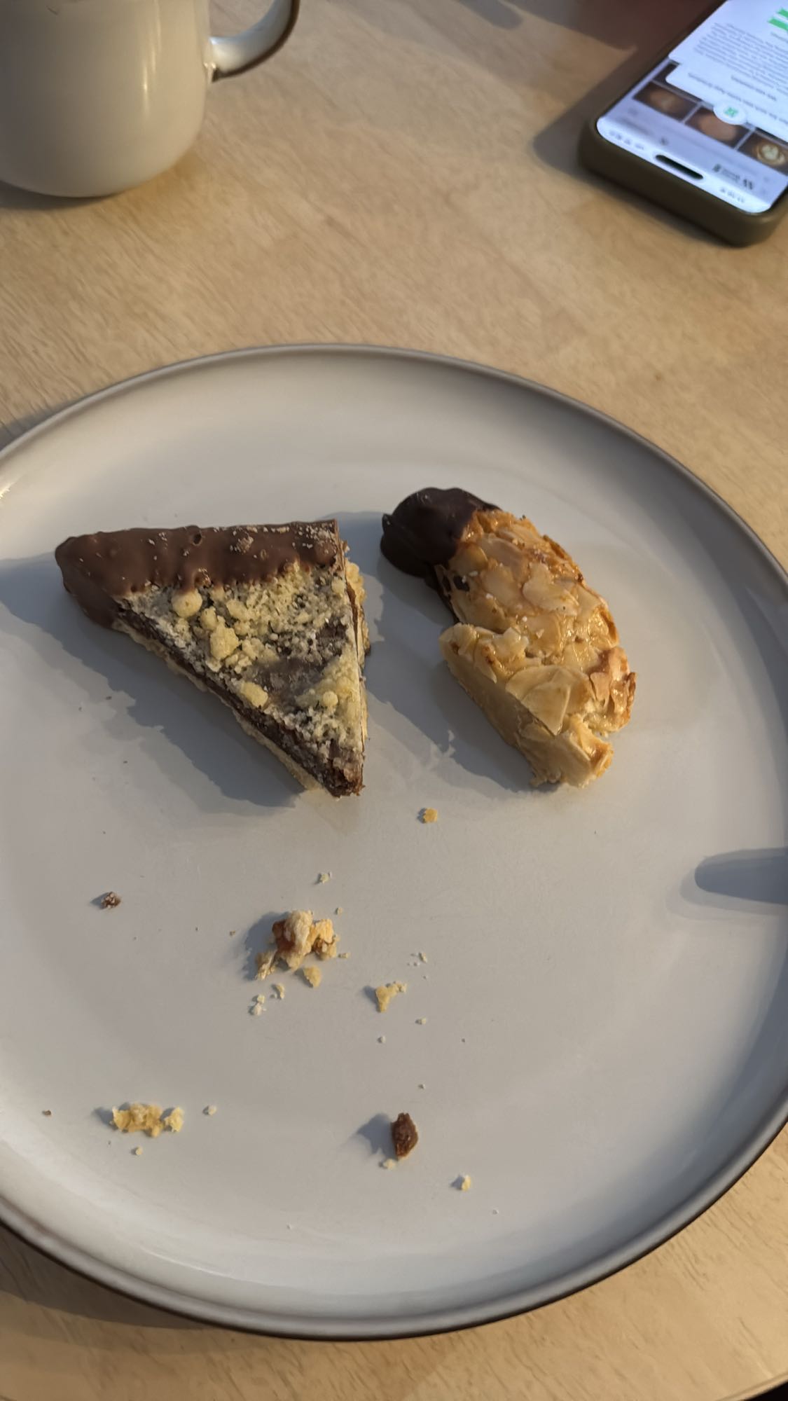 Schoko- und Mandelgebäck