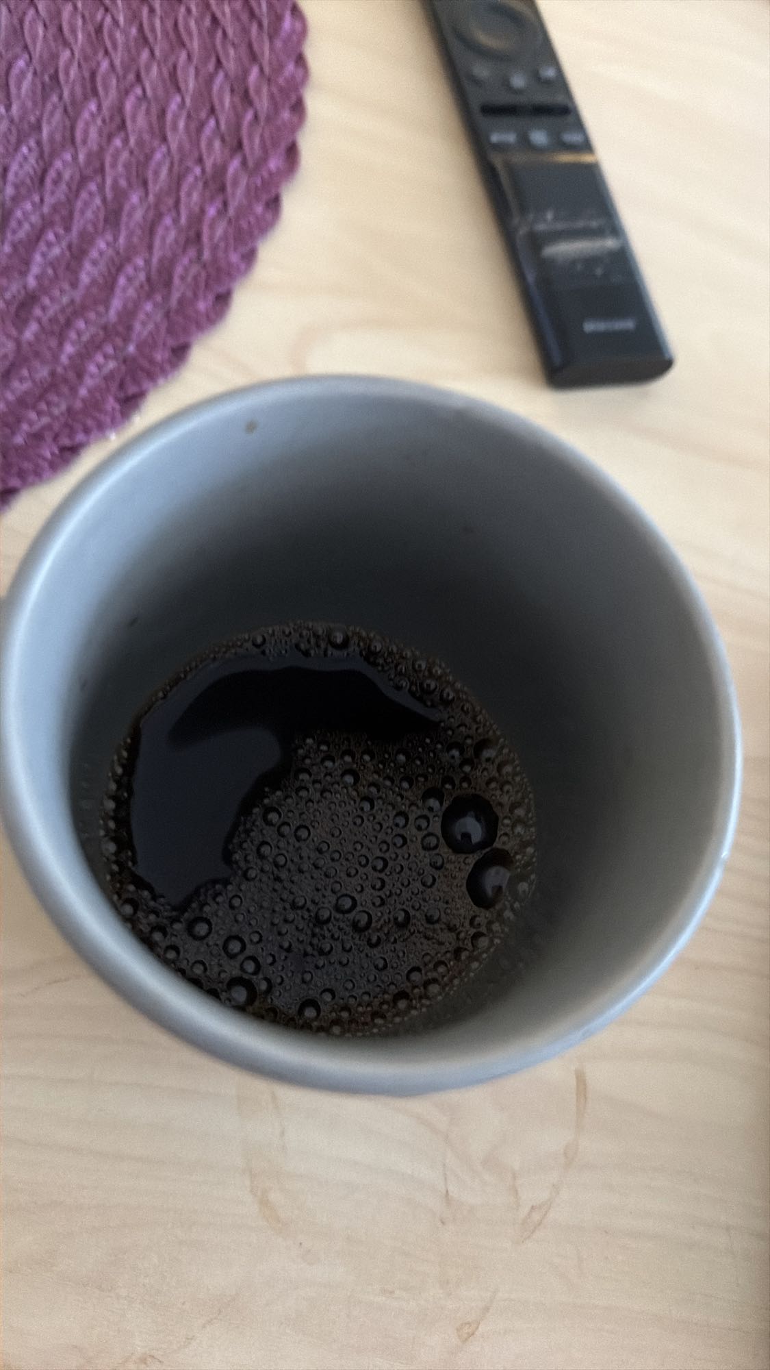 Svart kaffe