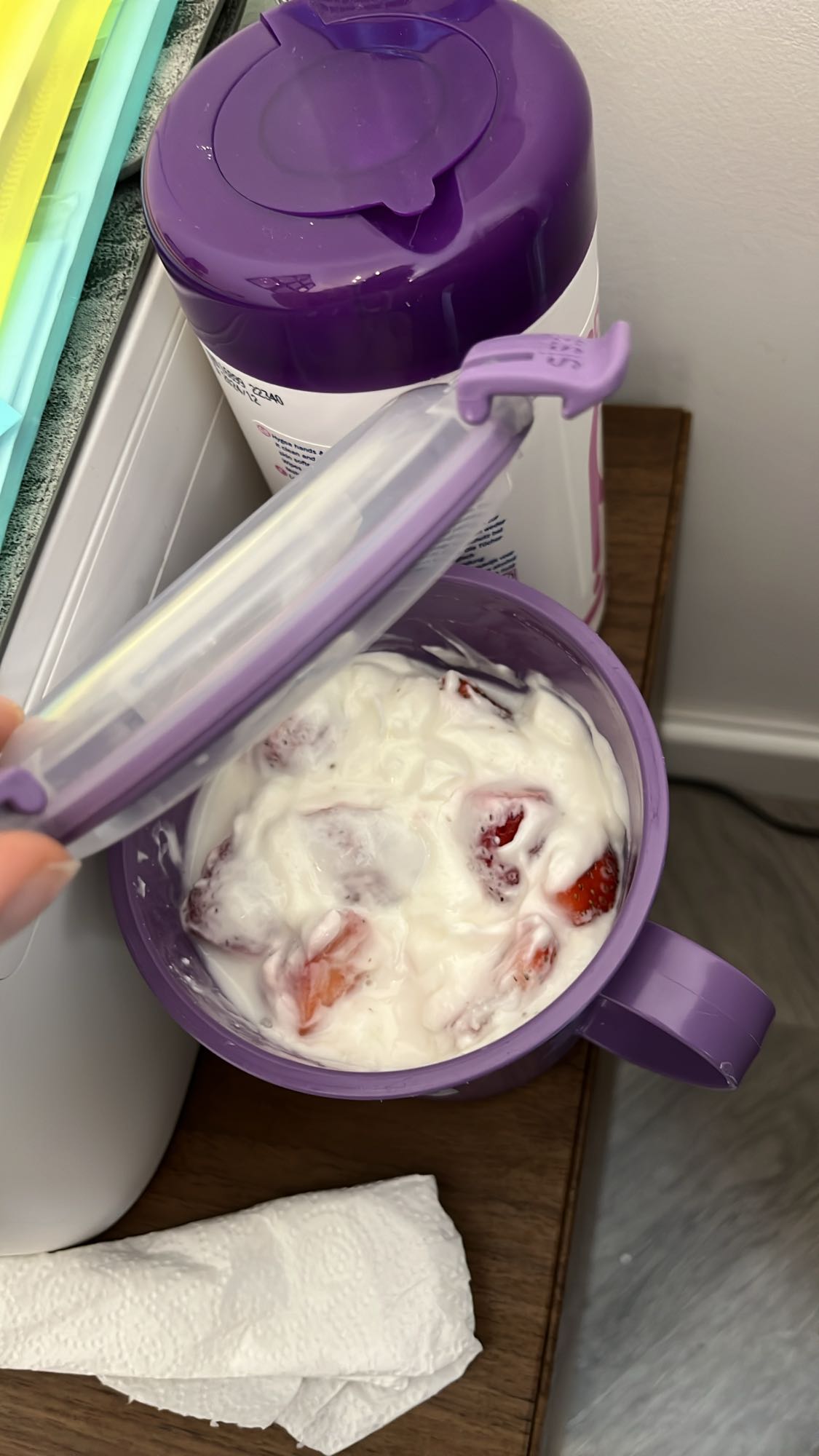 Strawberry Yogurt Cup