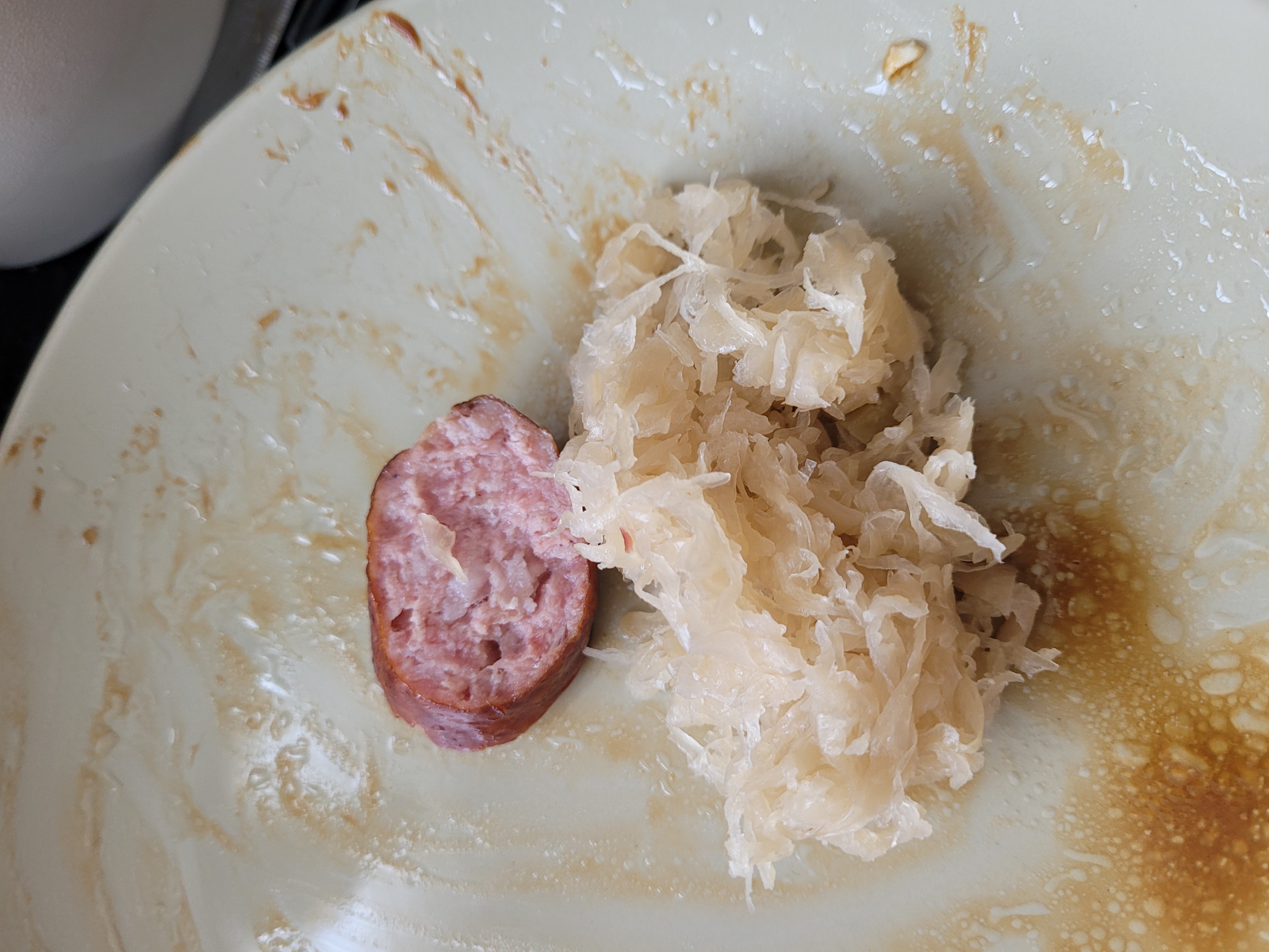 Saucisse et choucroute