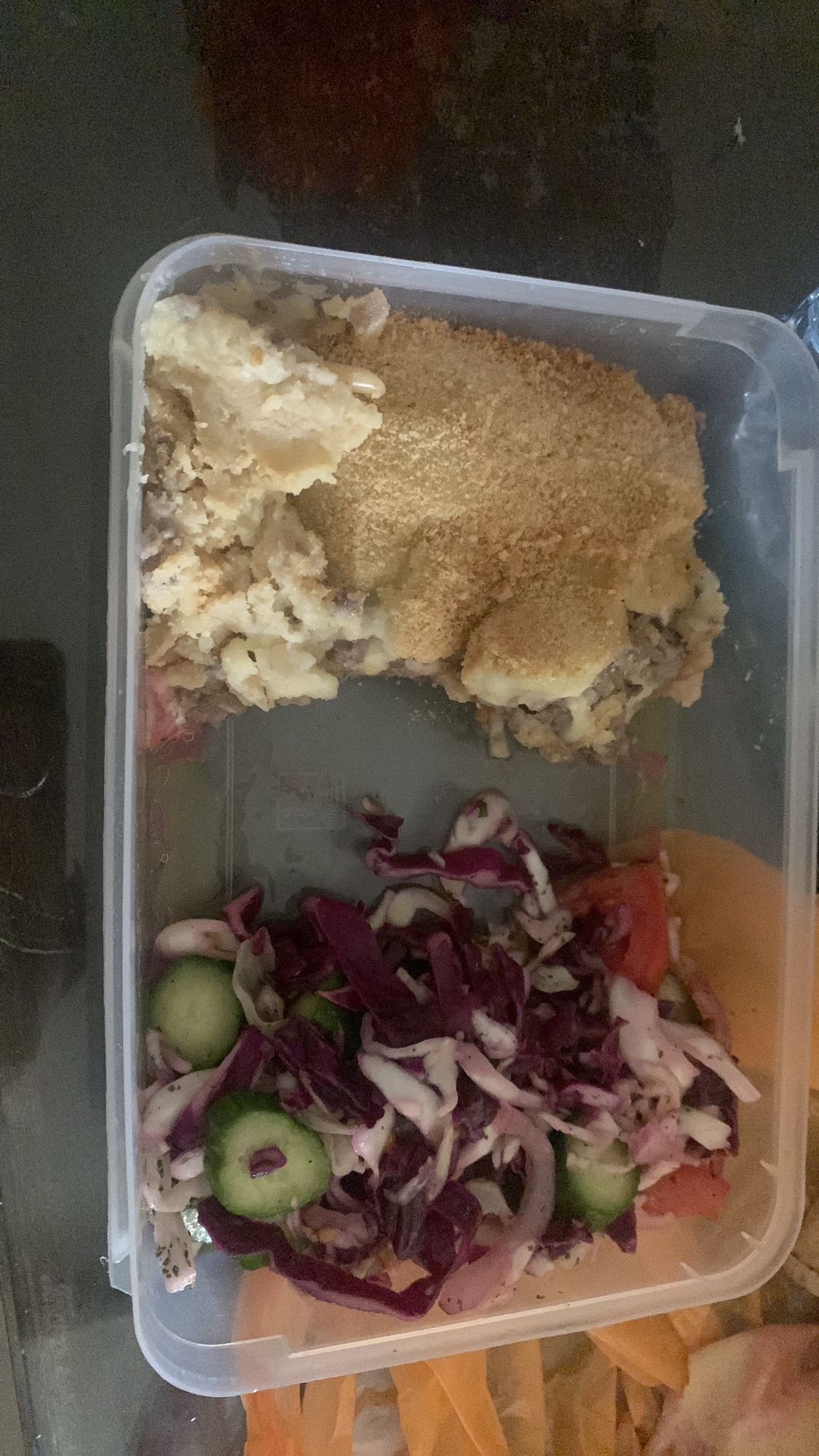 Shepherd's Pie & Salad