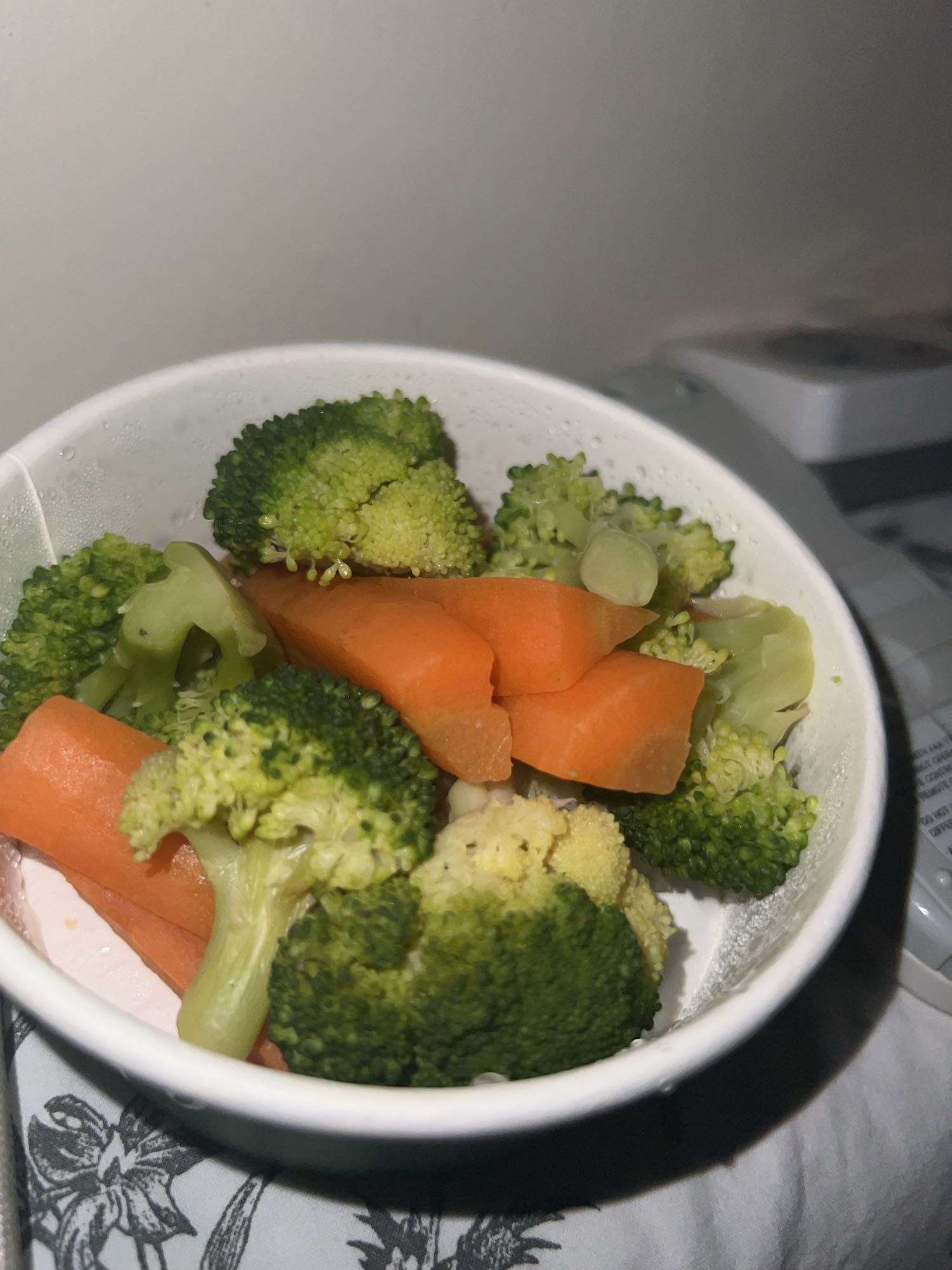 Steamed Broccoli and Carrots