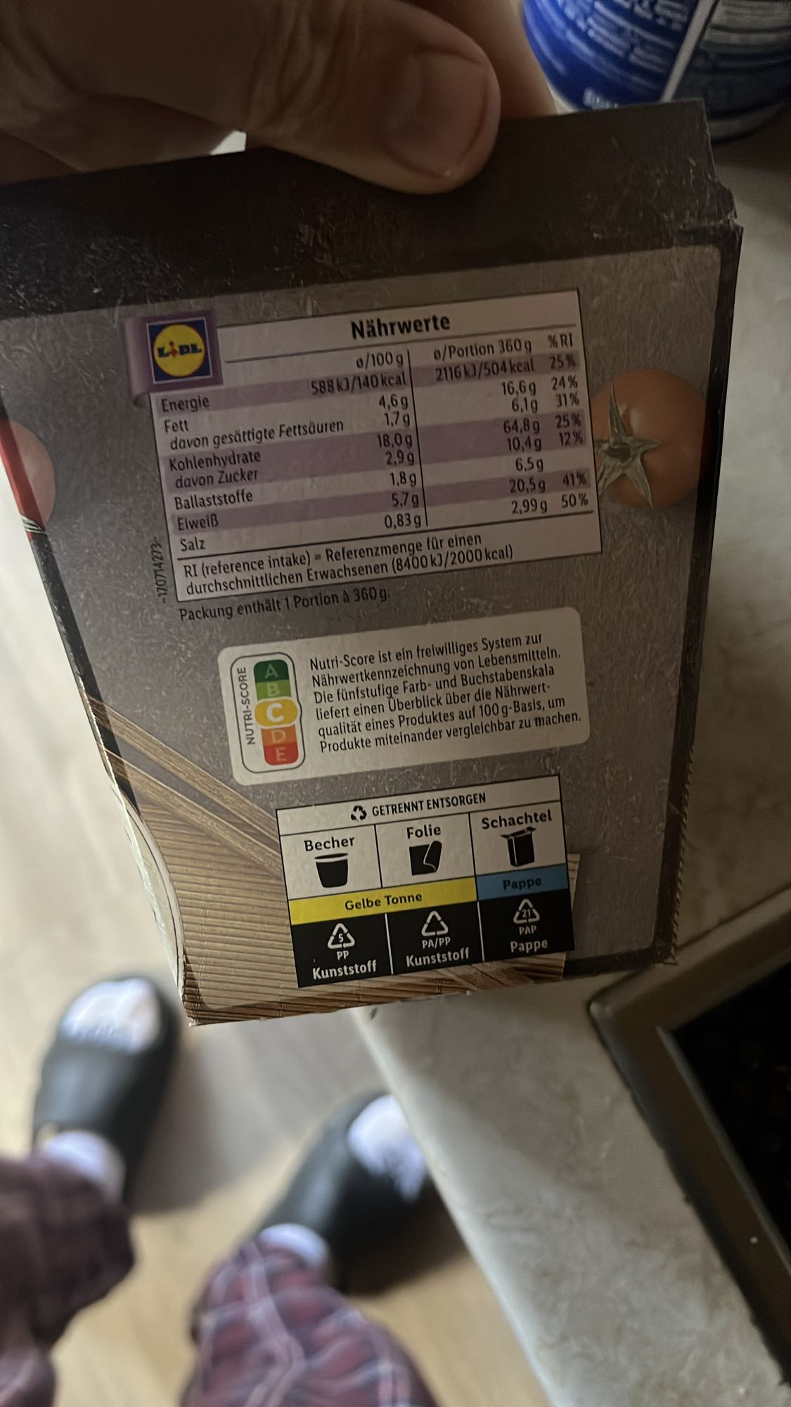 Fertiggericht Tomate