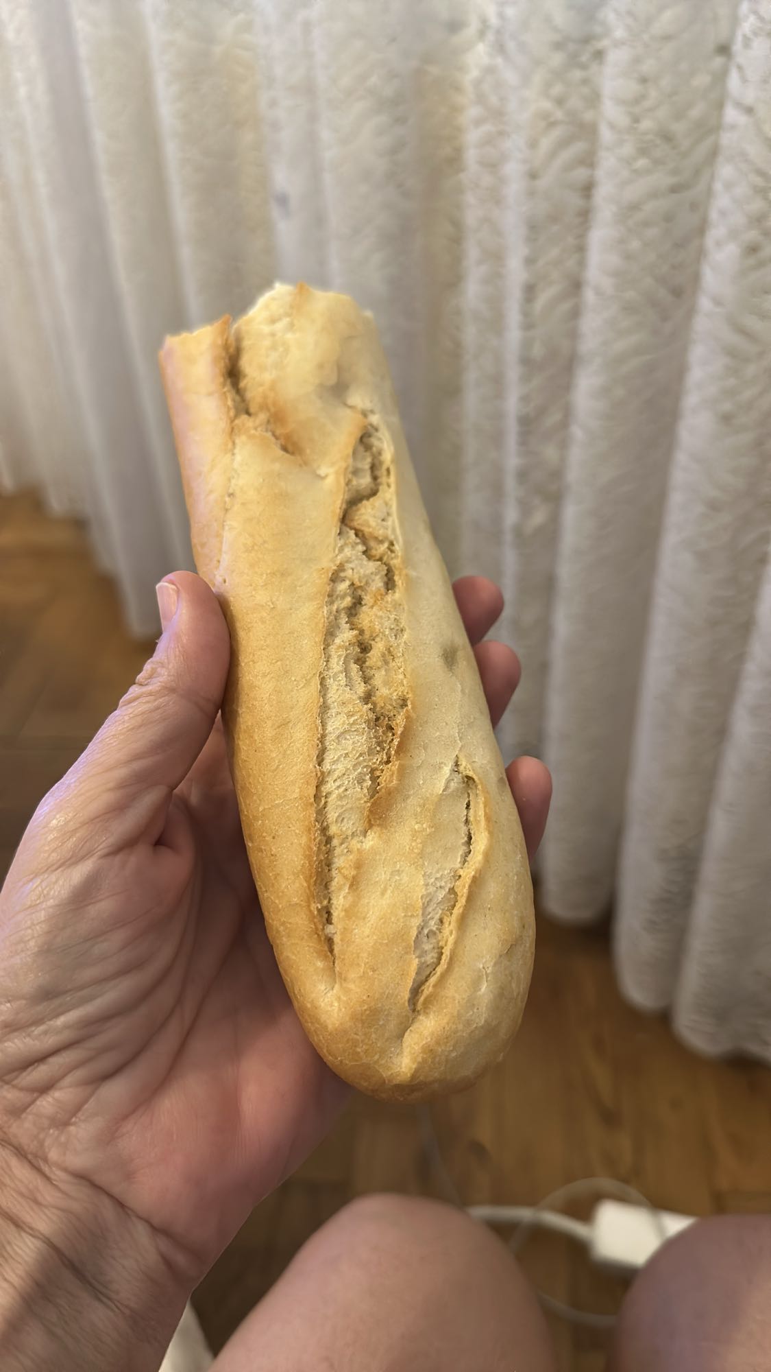 Plain White Bread Roll