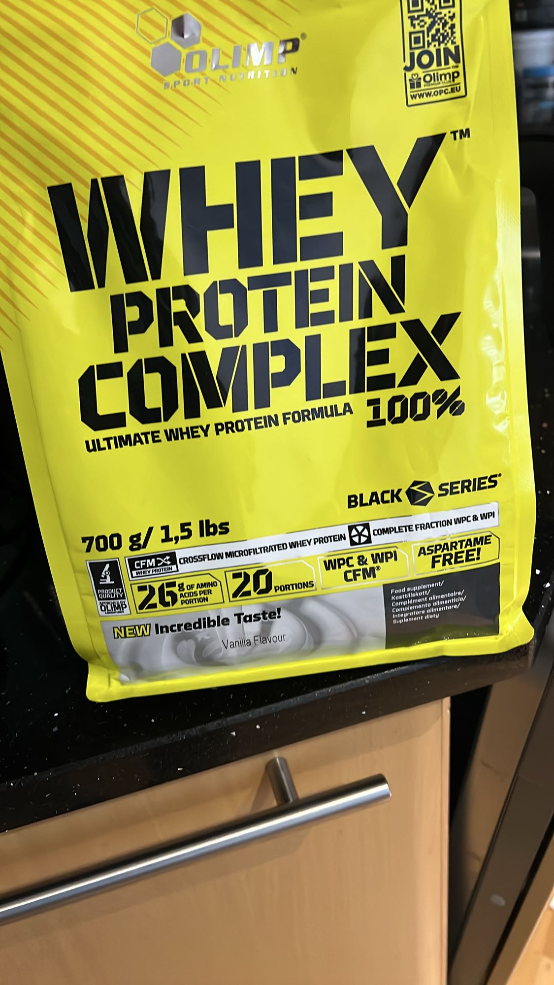 Białko serwatkowe waniliowe