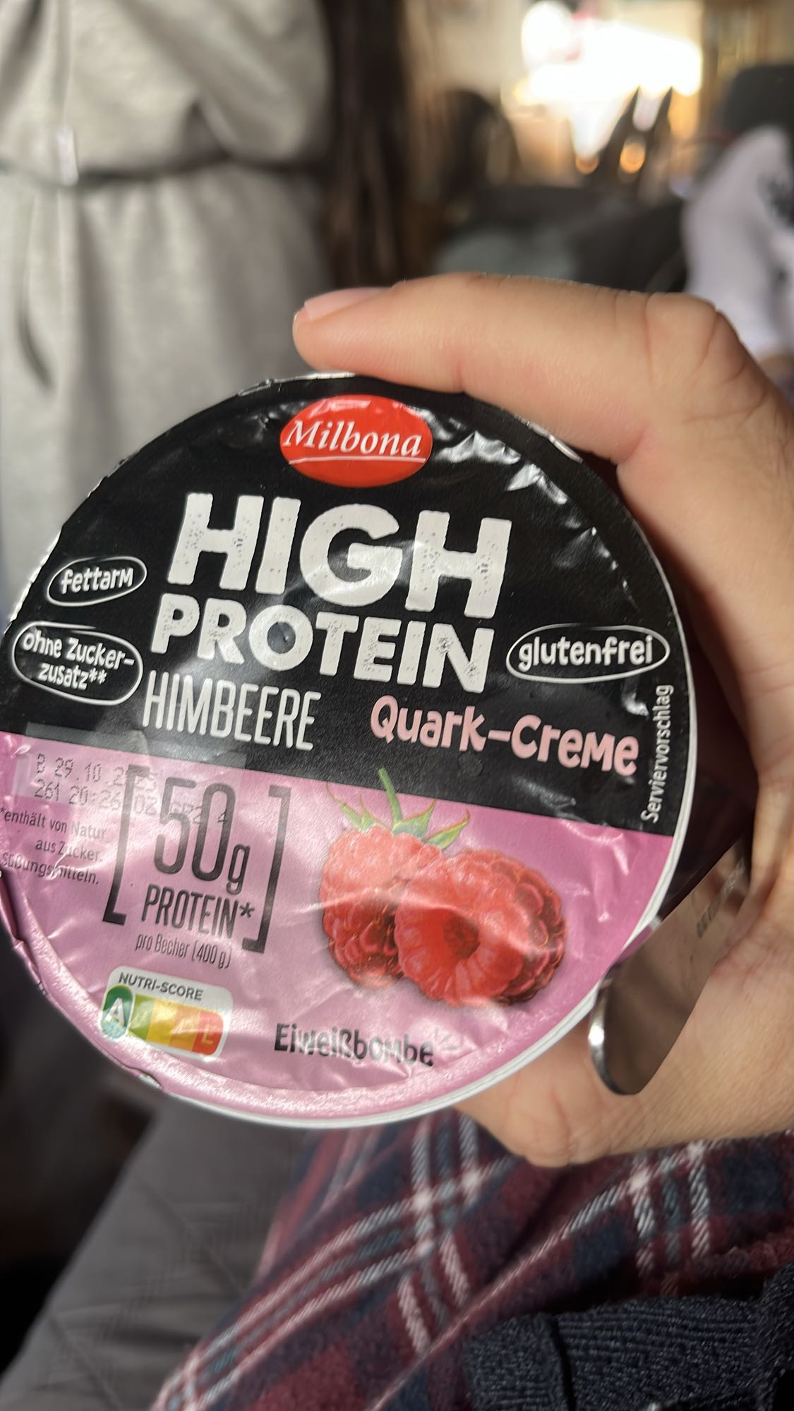 Himbeer Quark-Creme