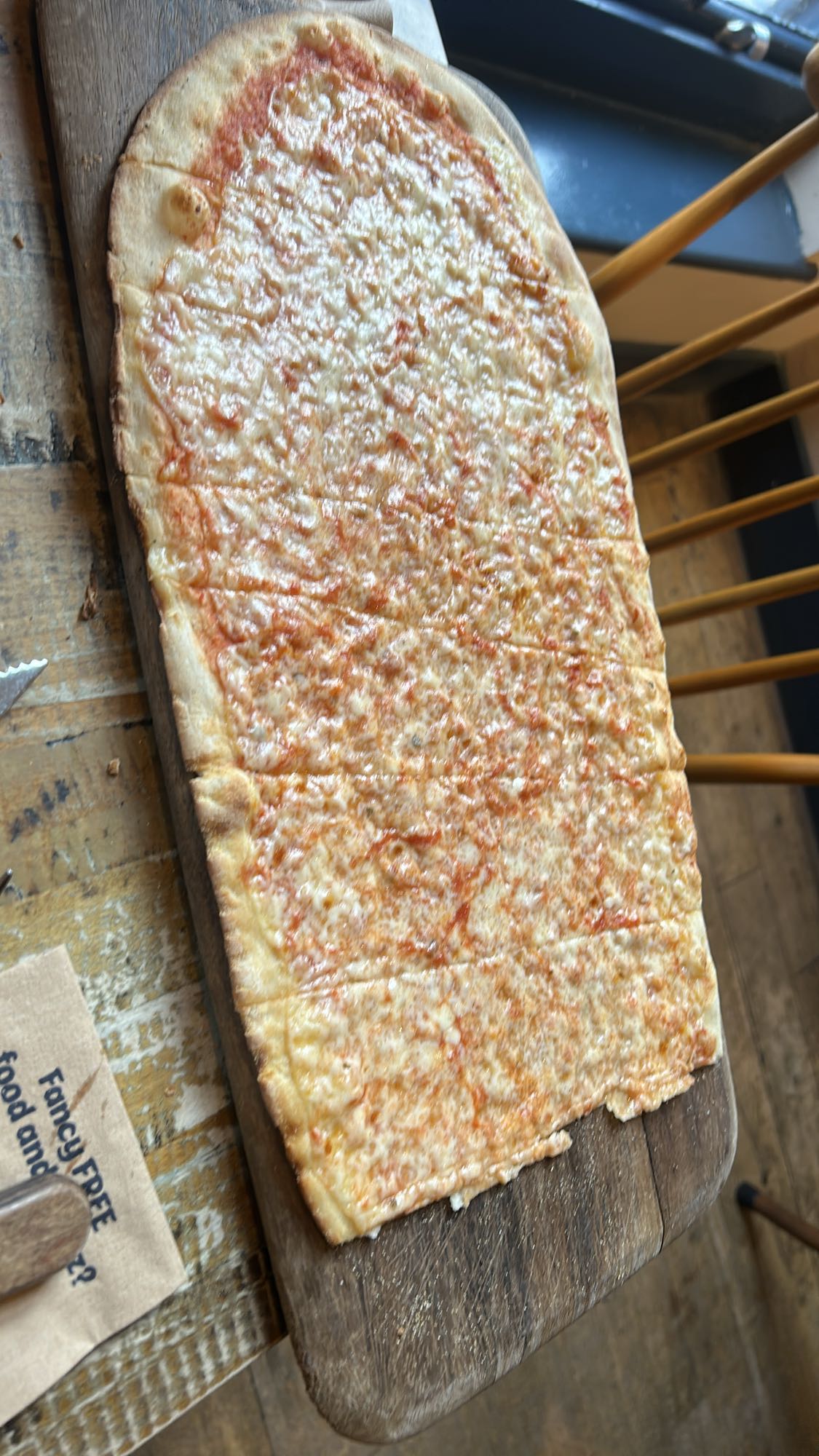Cheese Pizza Flatbread