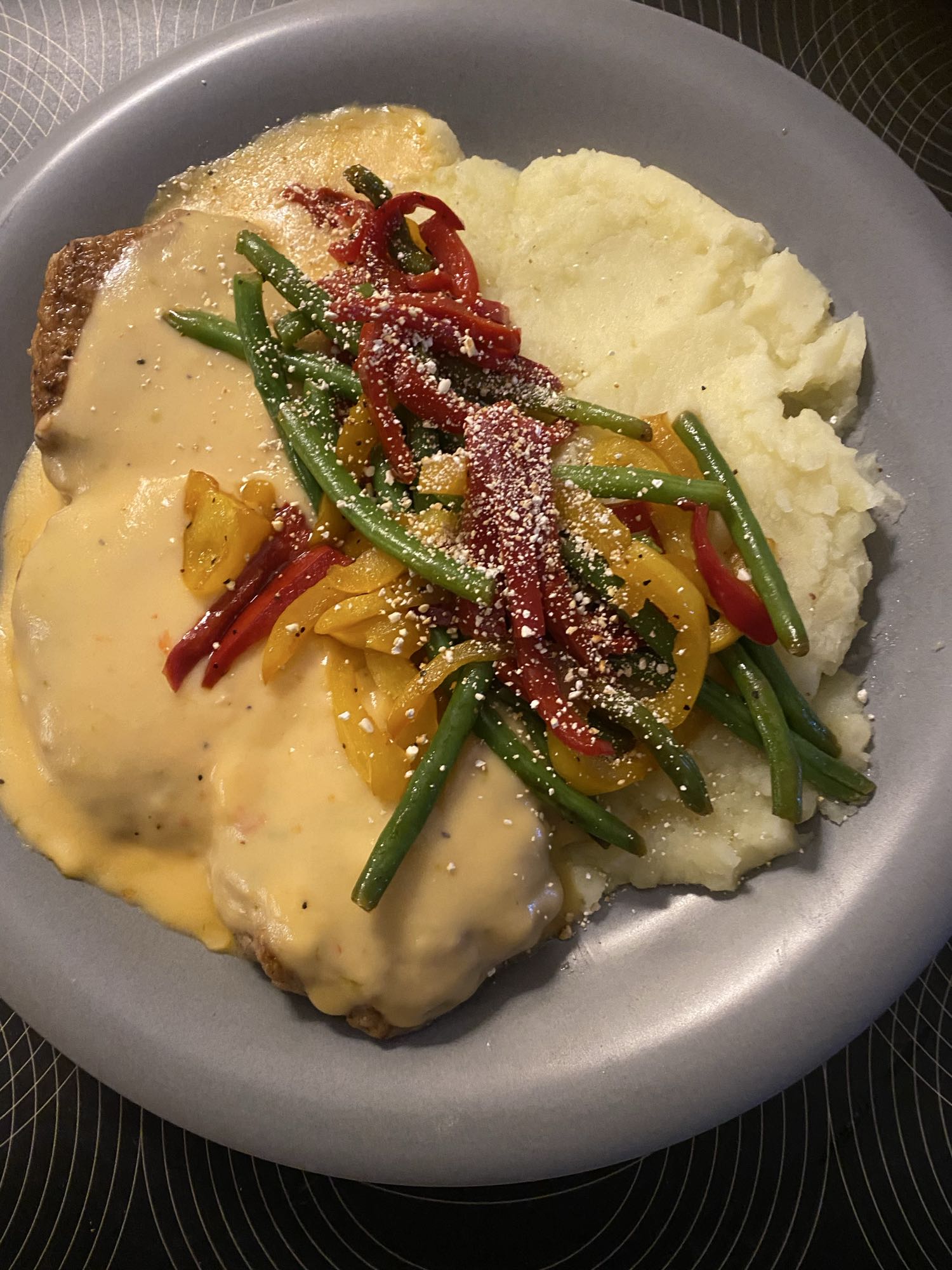 Köttfärsbiff med mos