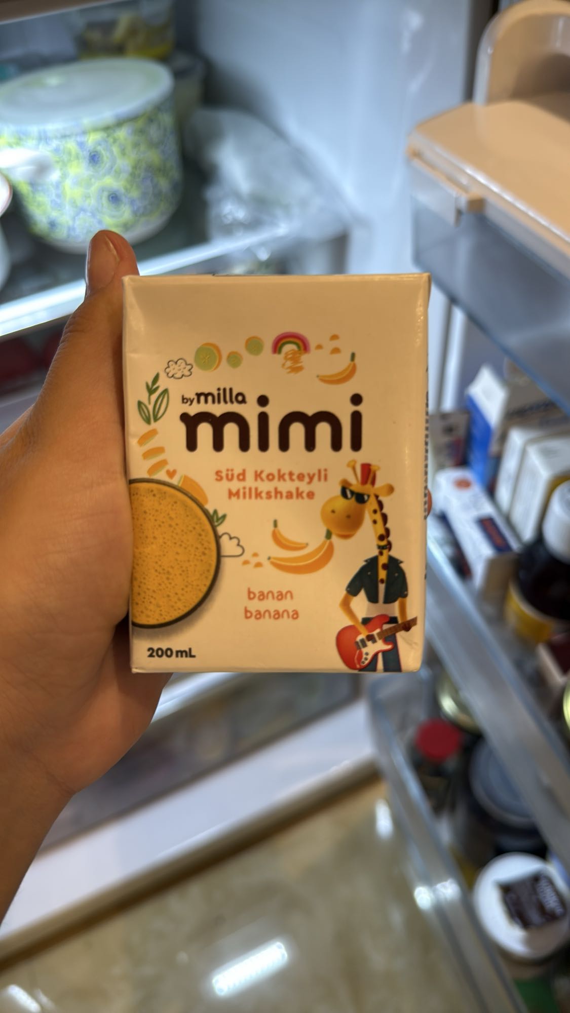 банановый милкшейк